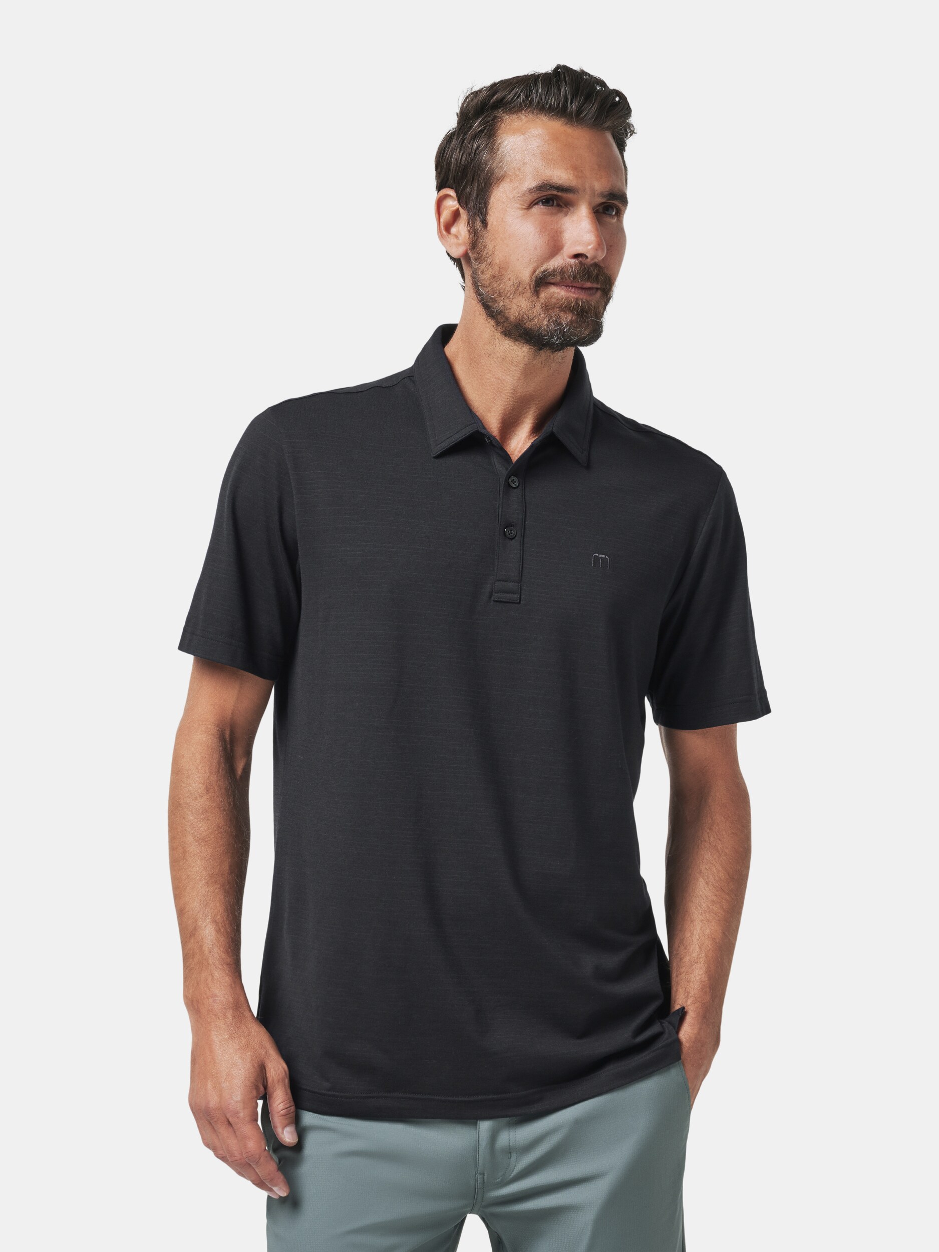 
TRAVISMATHEW, 
M THE HEATER POLO, 
Detail 1
