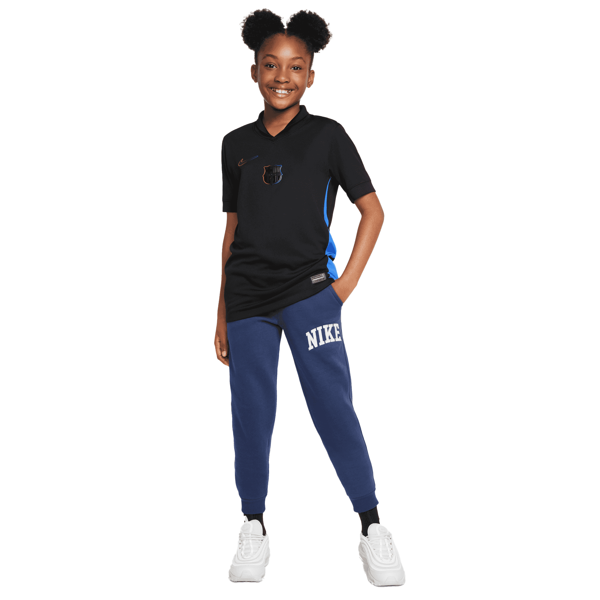 NIKE, Fcb Away Jsy Replica Jr