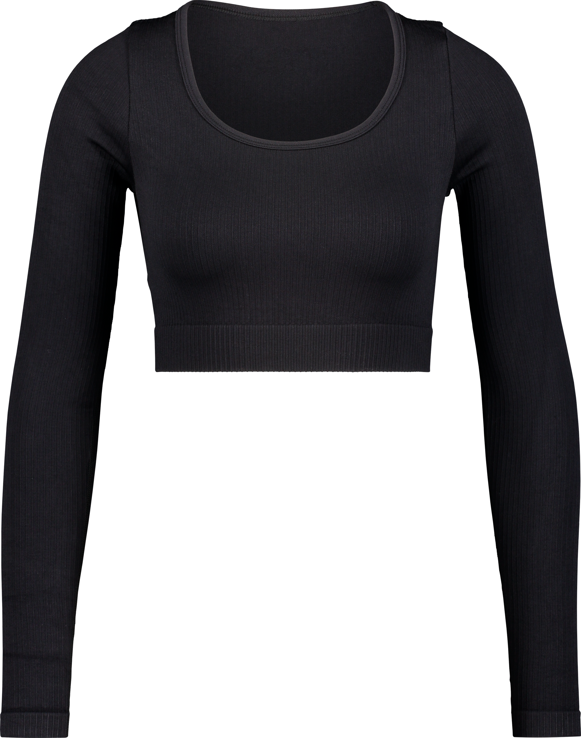 
TRIDRI, 
Ribbed Seamless Cr Ls W, 
Detail 1
