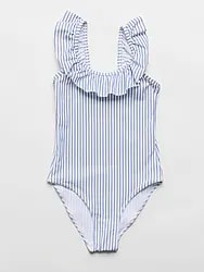 J SELENE FRILL SUIT - WILD BLUE STRIPE Model01 Small1x1