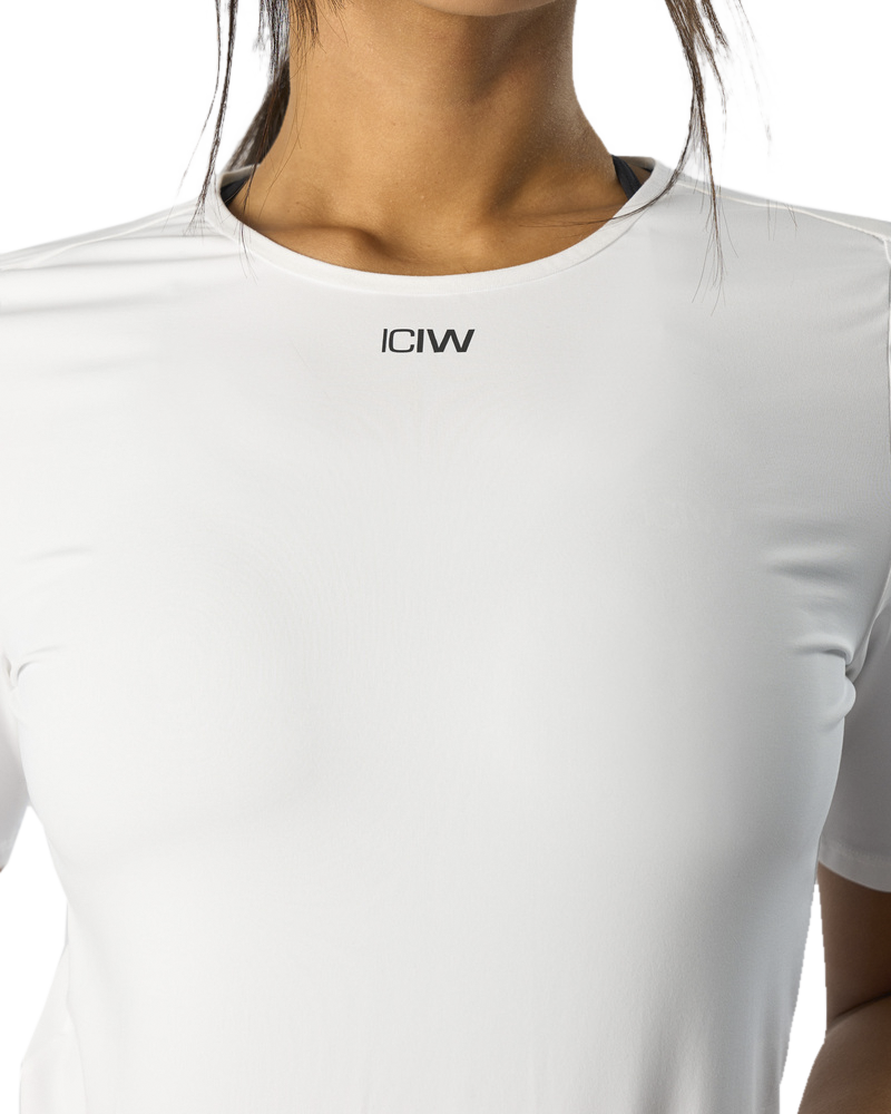 ICANIWILL, Charge Cropped Mid Sleeve Wmn