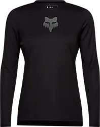 W RANGER LS JERSEY FOX HEAD - BLACK Standard Small1x1