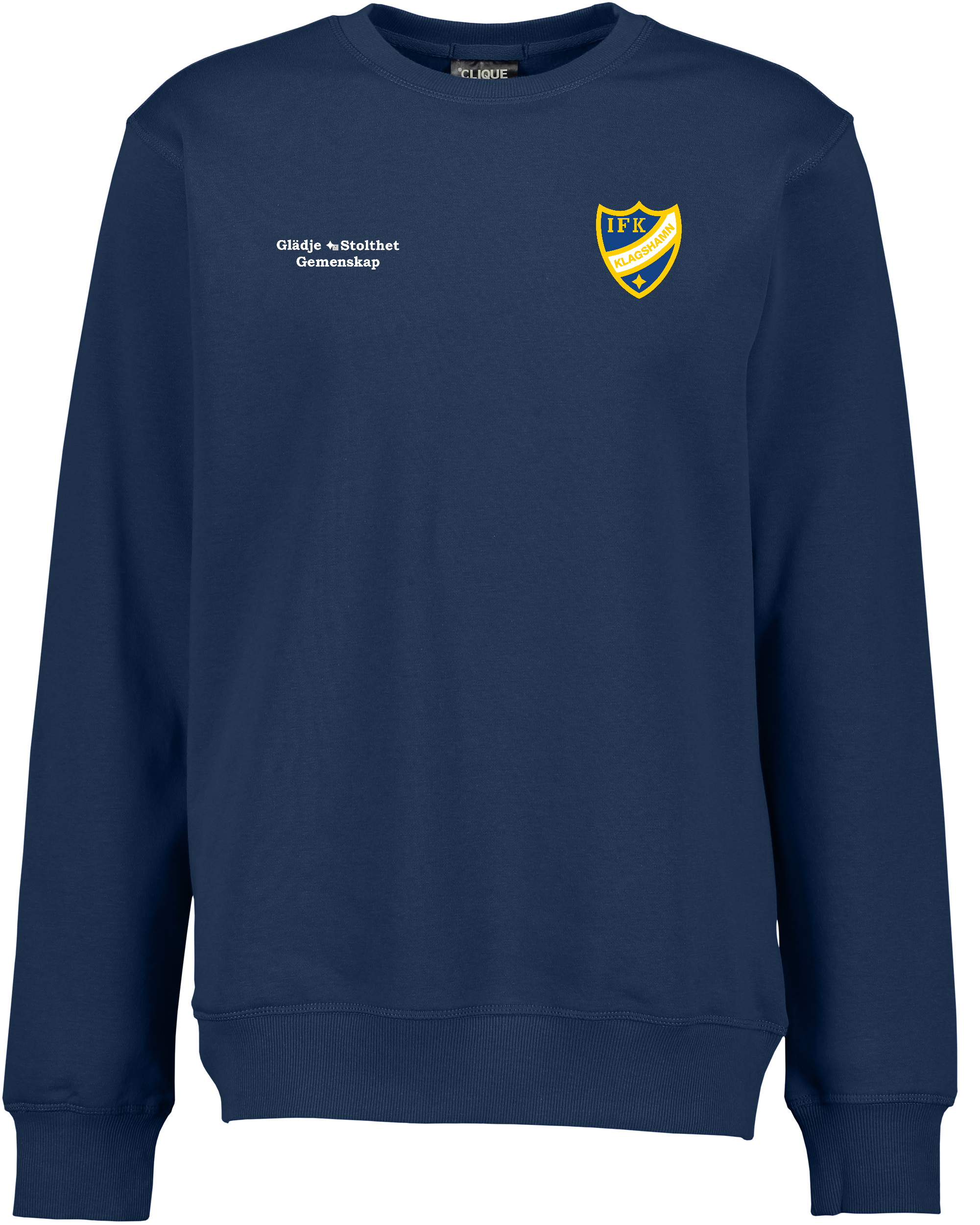 
CLIQUE, 
Classic Roundneck, 
Detail 1
