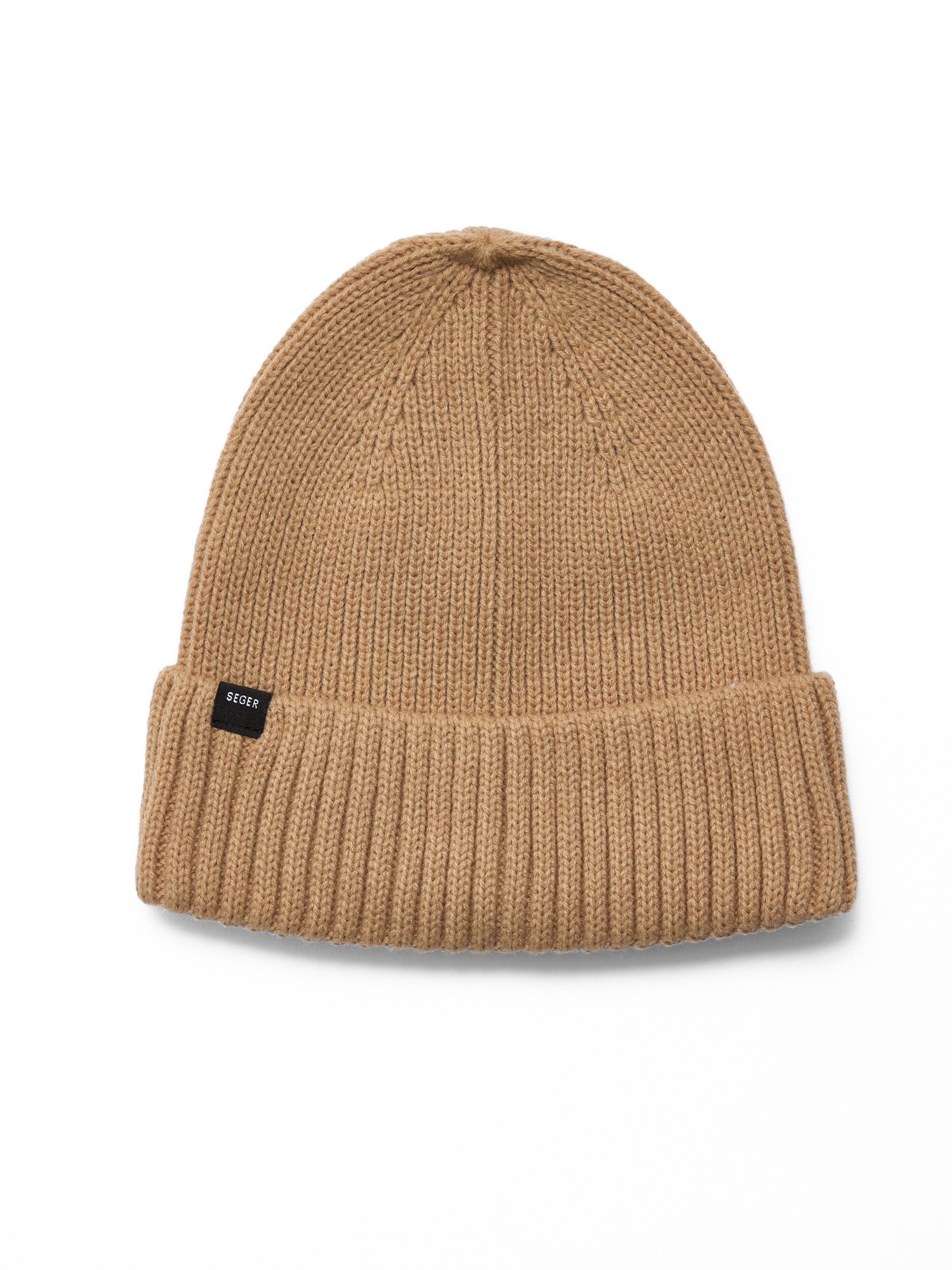 
SEGER, 
RIBBED BEANIE W EMBRODERY SR, 
Detail 1
