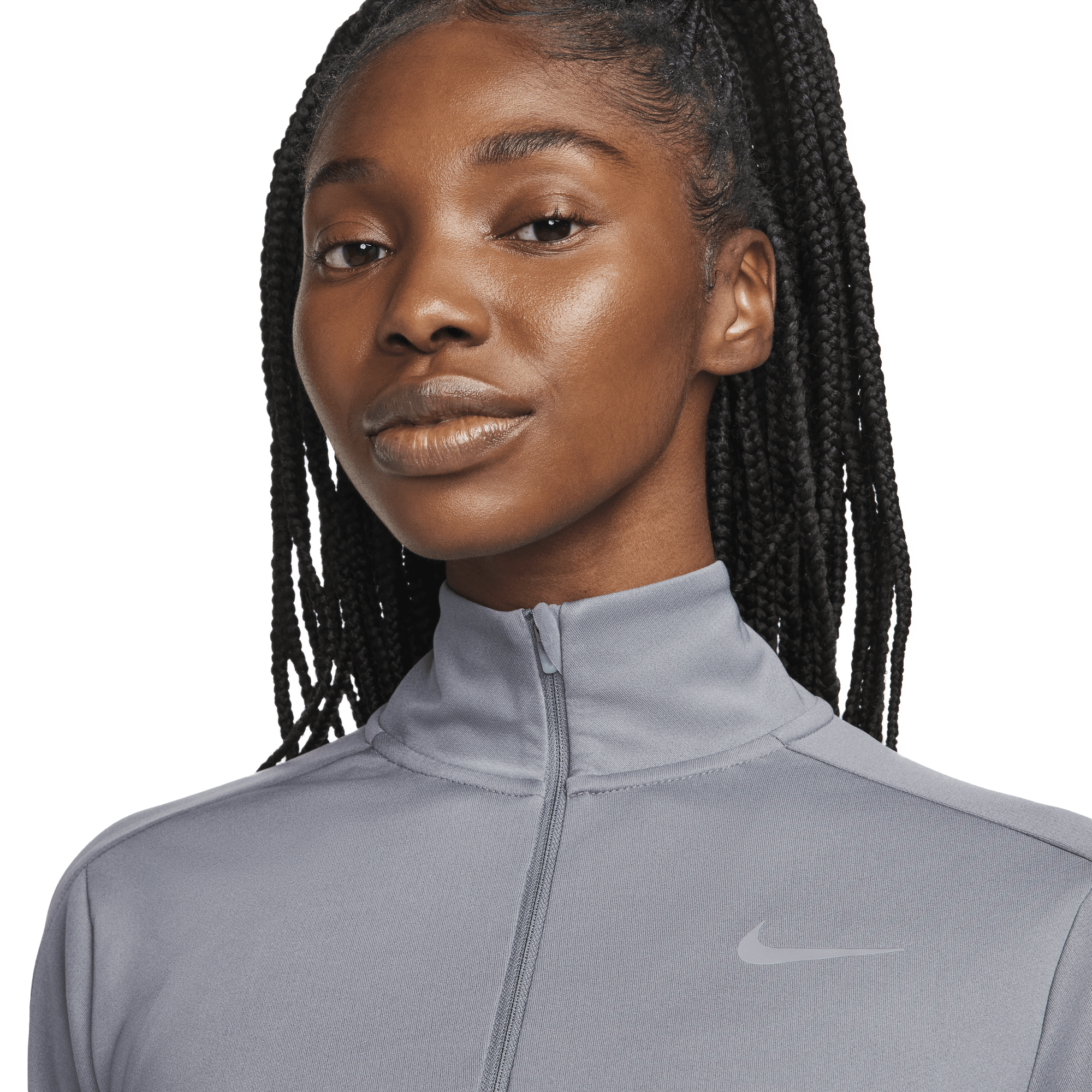 NIKE, W Dri-Fit Pacer 1/2-Zip Pullov