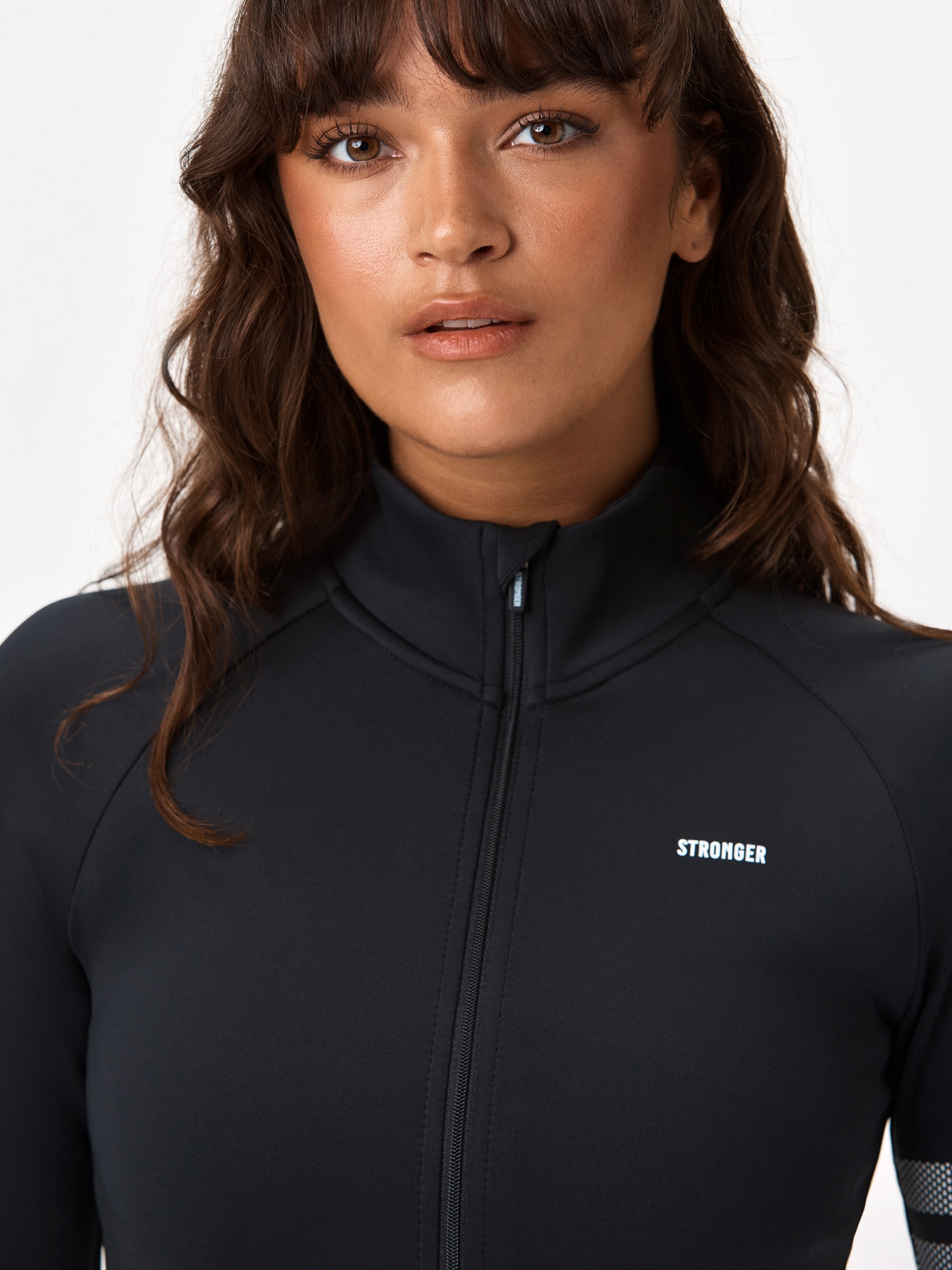 STRONGER, SIGNATURE ZIP JACKET