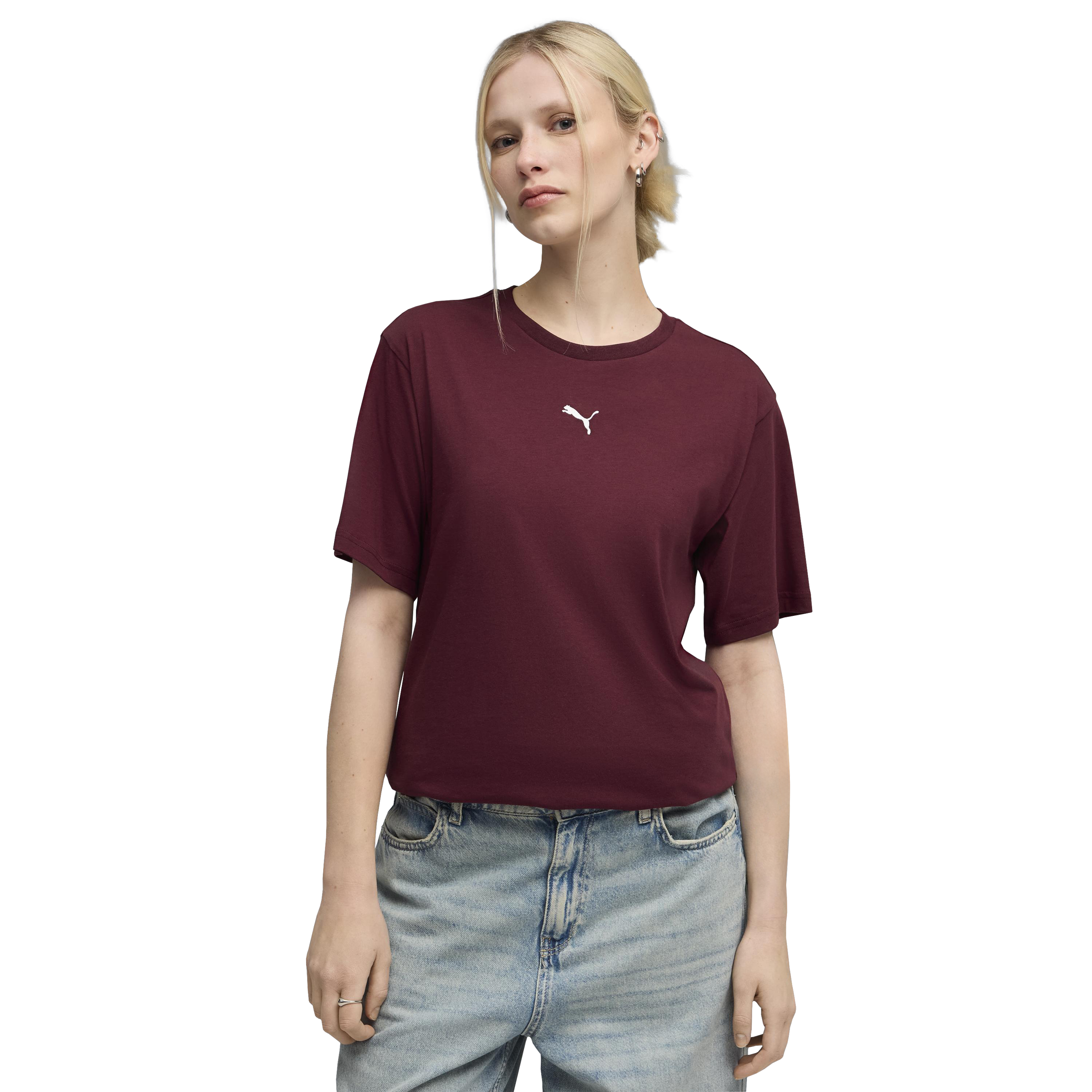 
PUMA, 
W Ess Relaxed Tee, 
Detail 1
