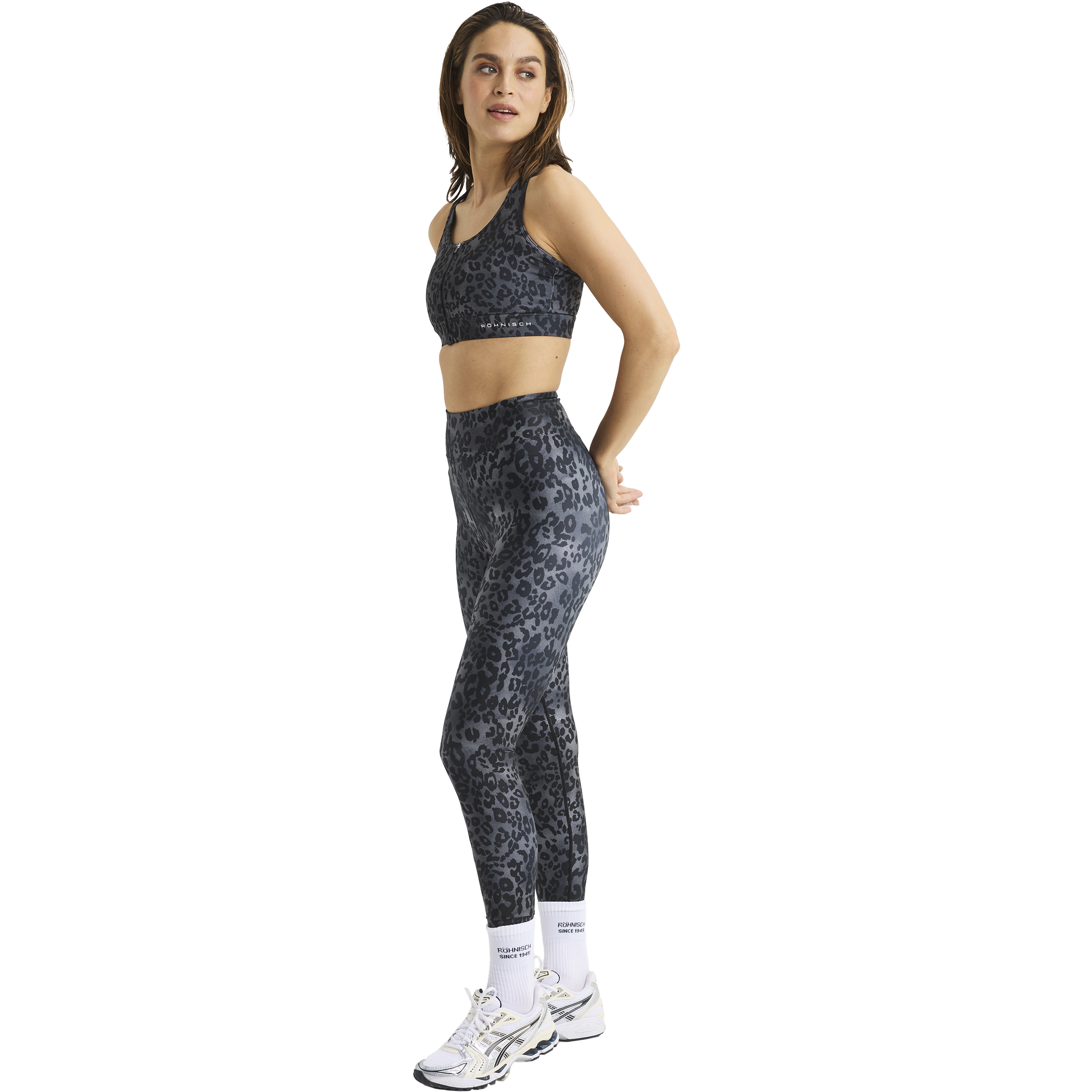 R&Ouml;HNISCH, Printed High Waist Tights