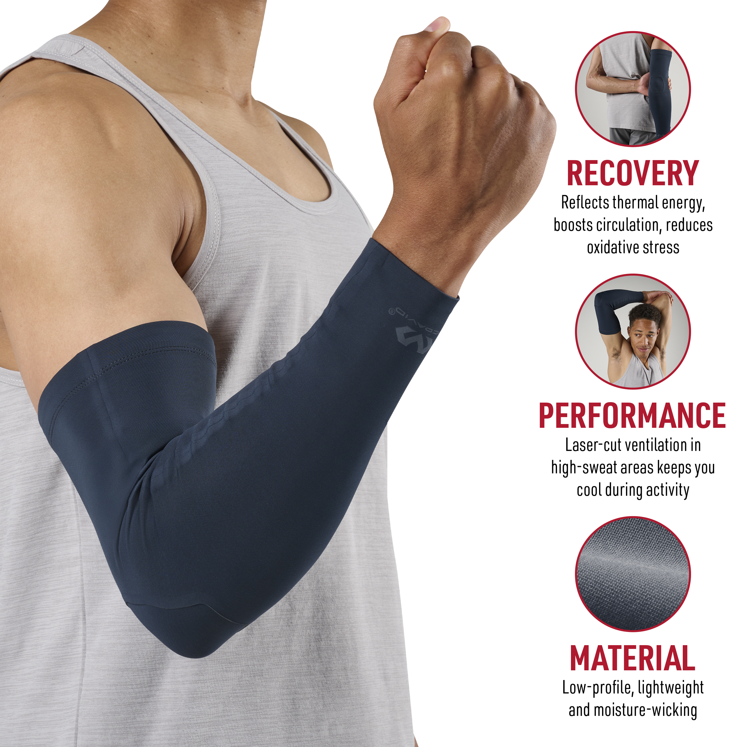 MCDAVID, INFUSED BUTTERSOFT ARM SLEEVE