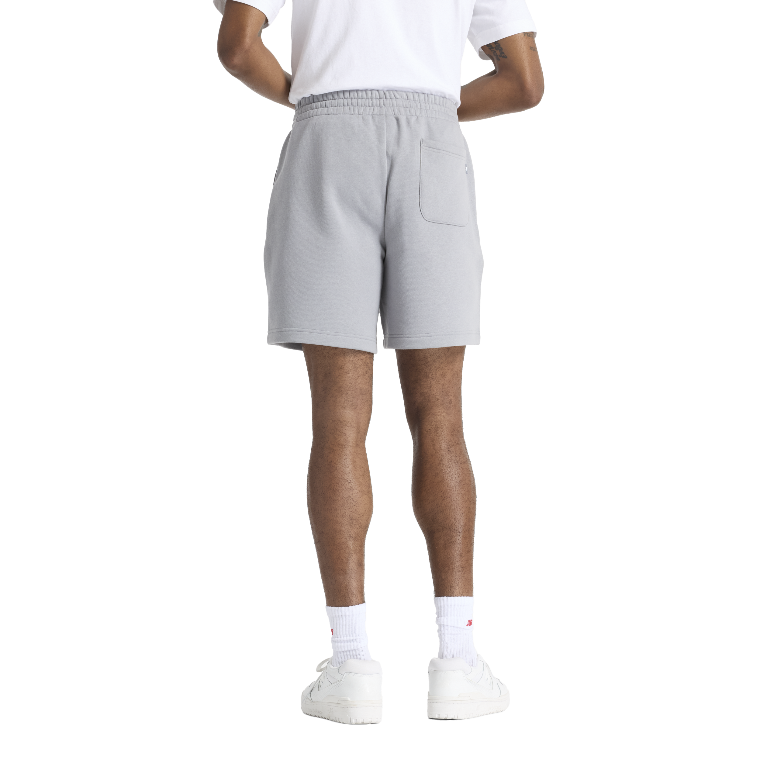 NEW BALANCE, M Reimagined Fleece Graphic Short 7"