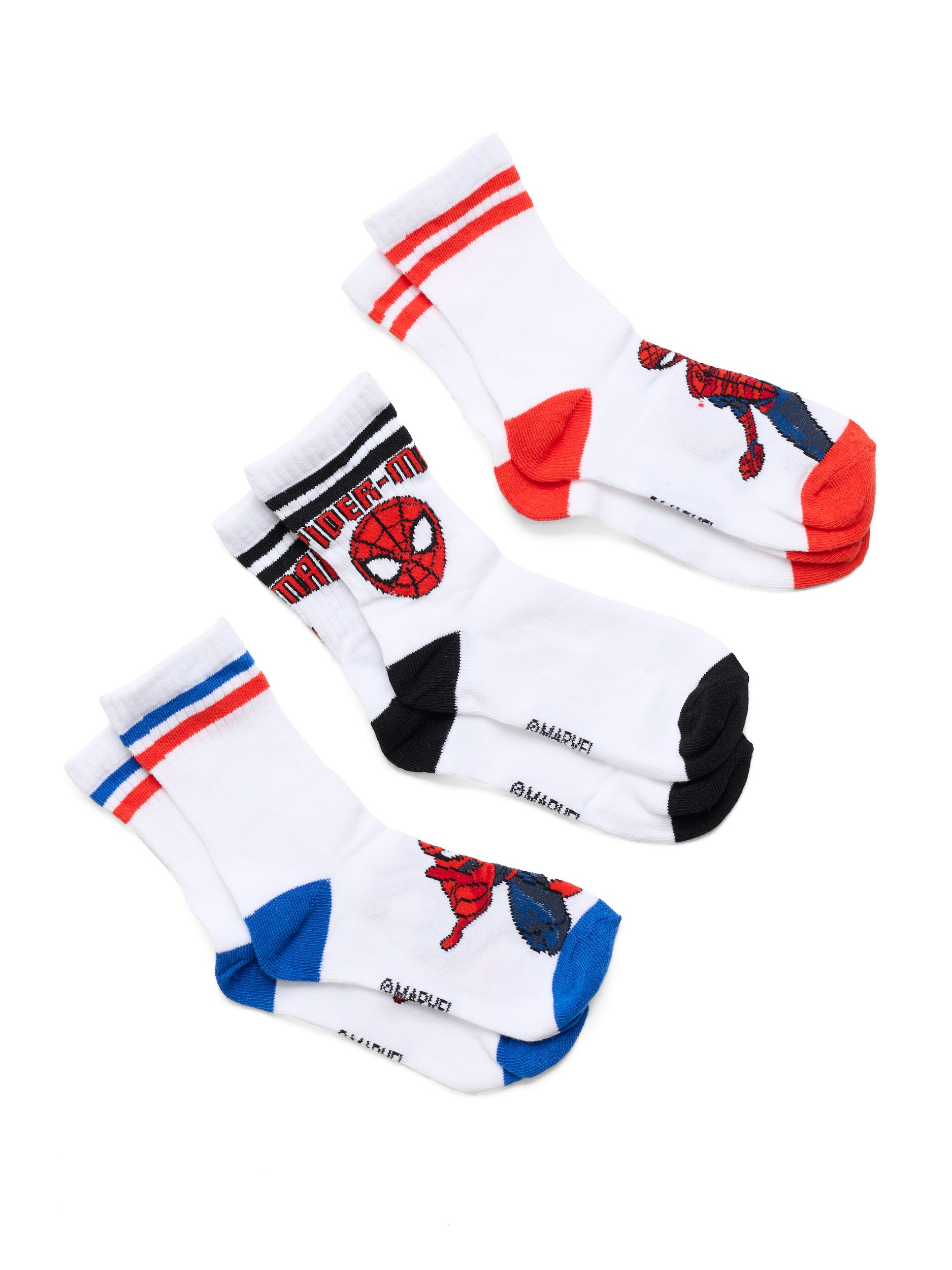
MARVEL, 
SPIDERMAN 3P SOCKS JR, 
Detail 1
