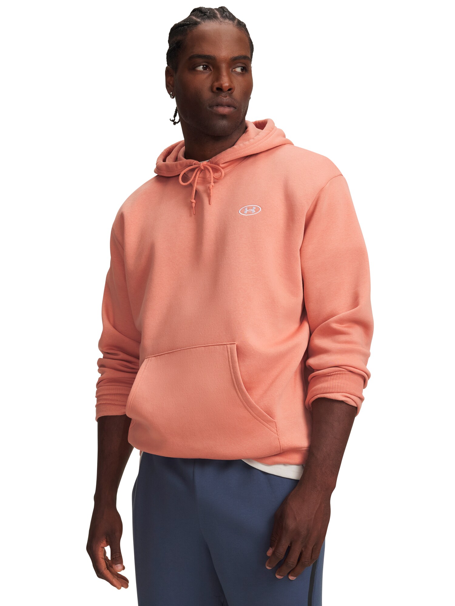 
UNDER ARMOUR, 
UA RIVAL FLC BRANDED HOODIE, 
Detail 1
