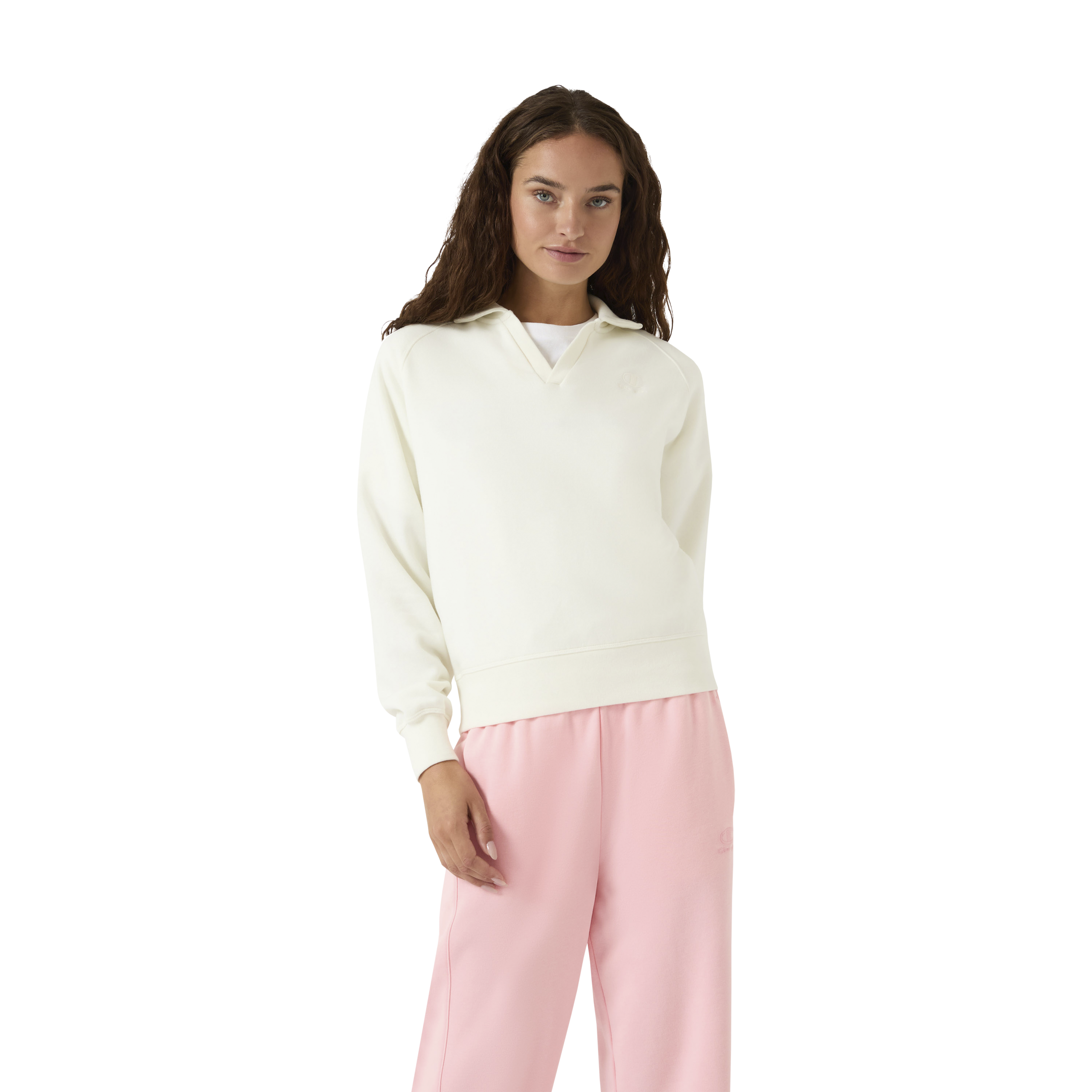 
CHAMPION, 
W Polo Neck Sweatshirt, 
Detail 1
