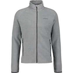 M Zip Fleece Jacket - Grey Melange Standard Small1x1
