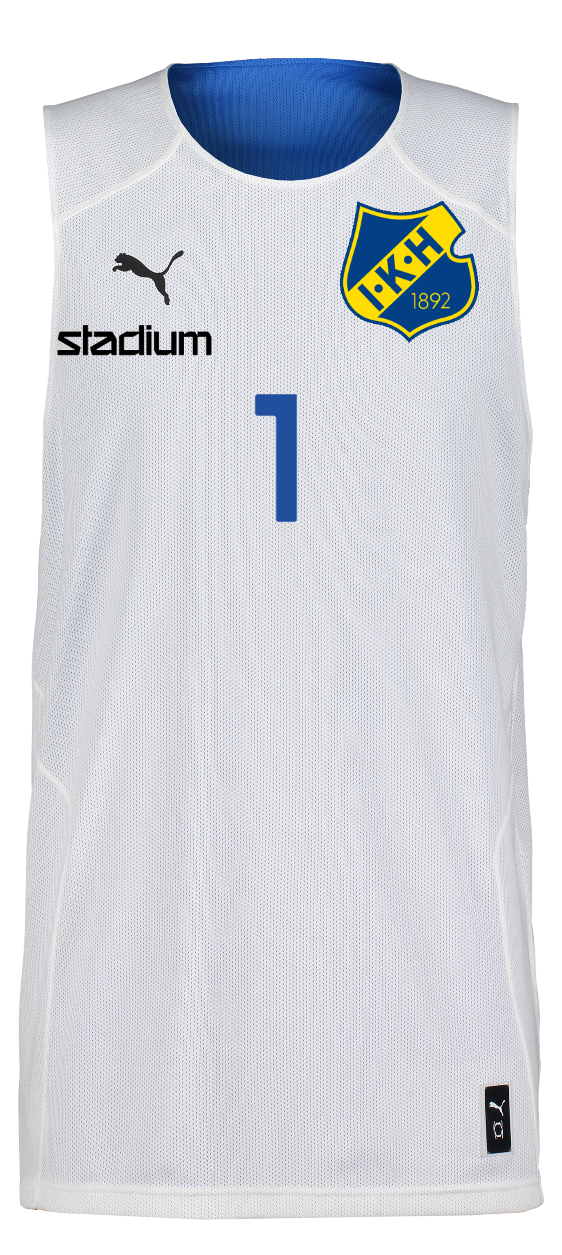 PUMA, Hoops Team Reverse Practice Jersey