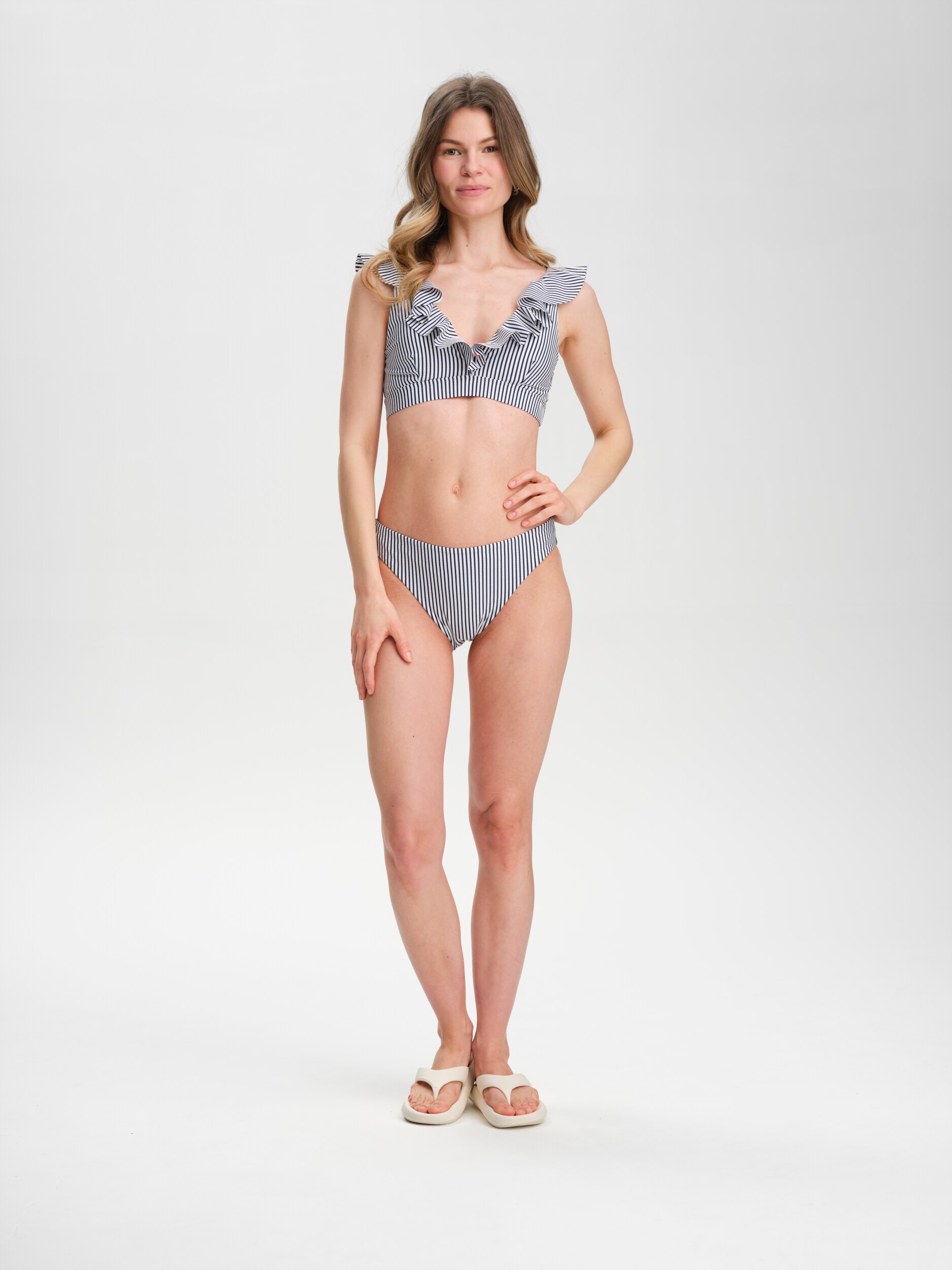 RACE MARINE, W Anthea Flounced Top