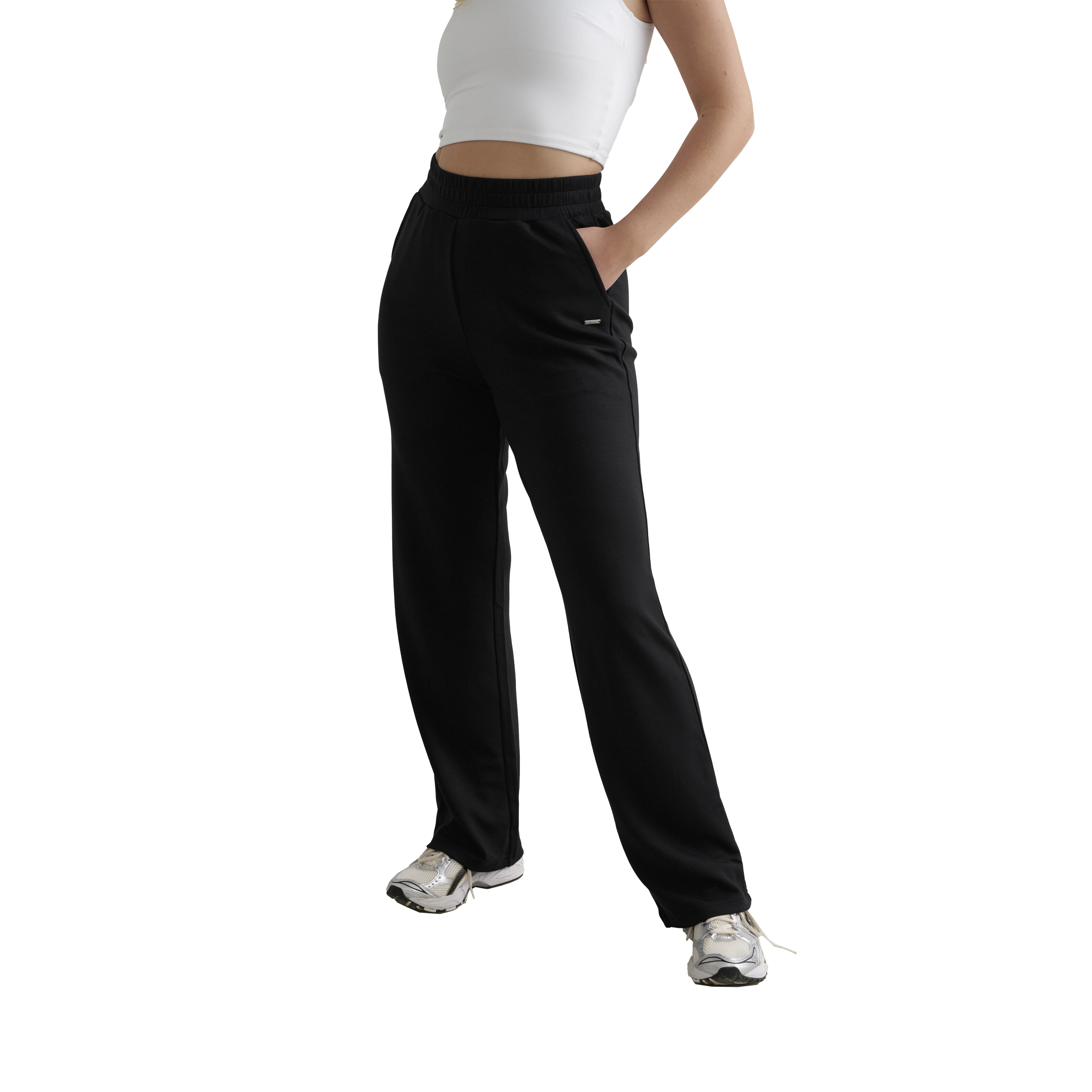 
AIM&acute;N, 
W Comfy Modal Wide Pants, 
Detail 1

