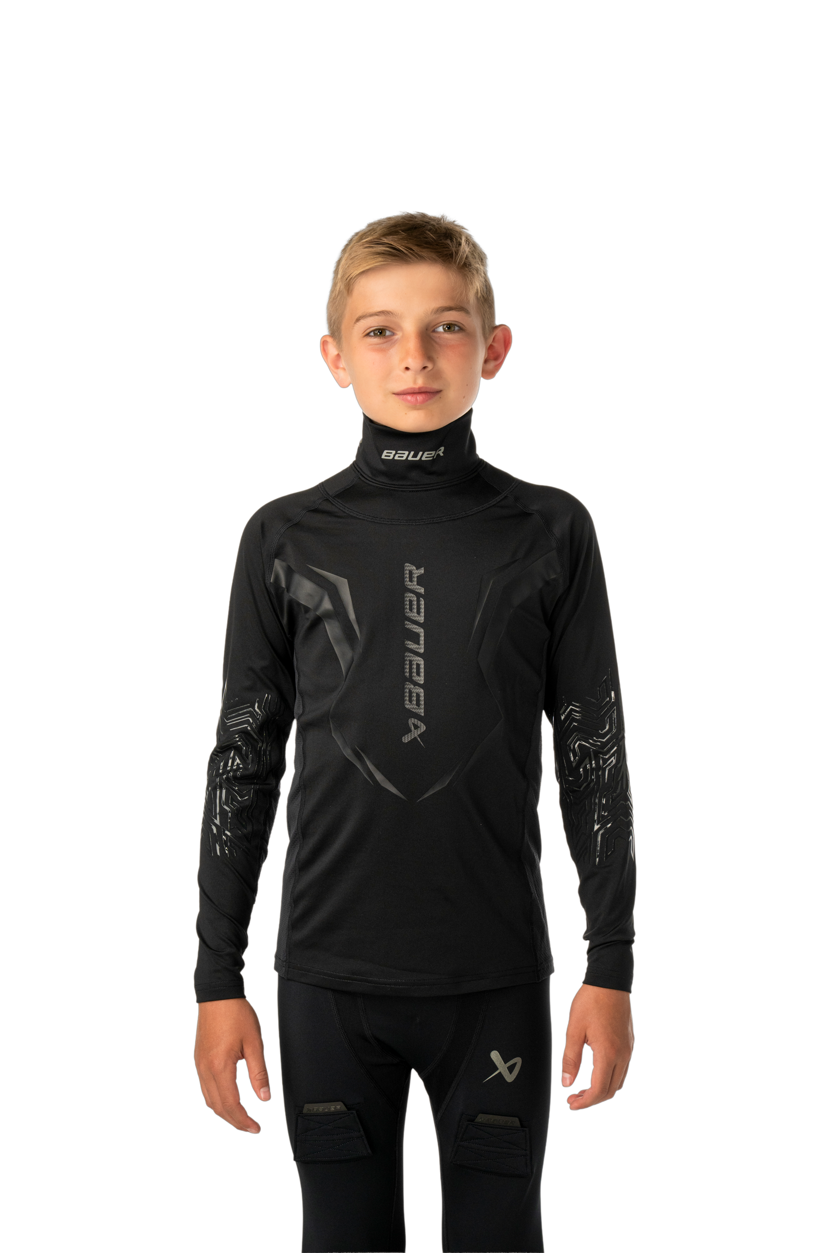 
BAUER, 
S25 BAUERBODYGUARD NECKPROTECTSHIRT-YTH, 
Detail 1
