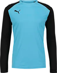 T Pacer Gk Ls Jsy Jr - Blue Atoll/Black Standard Small1x1