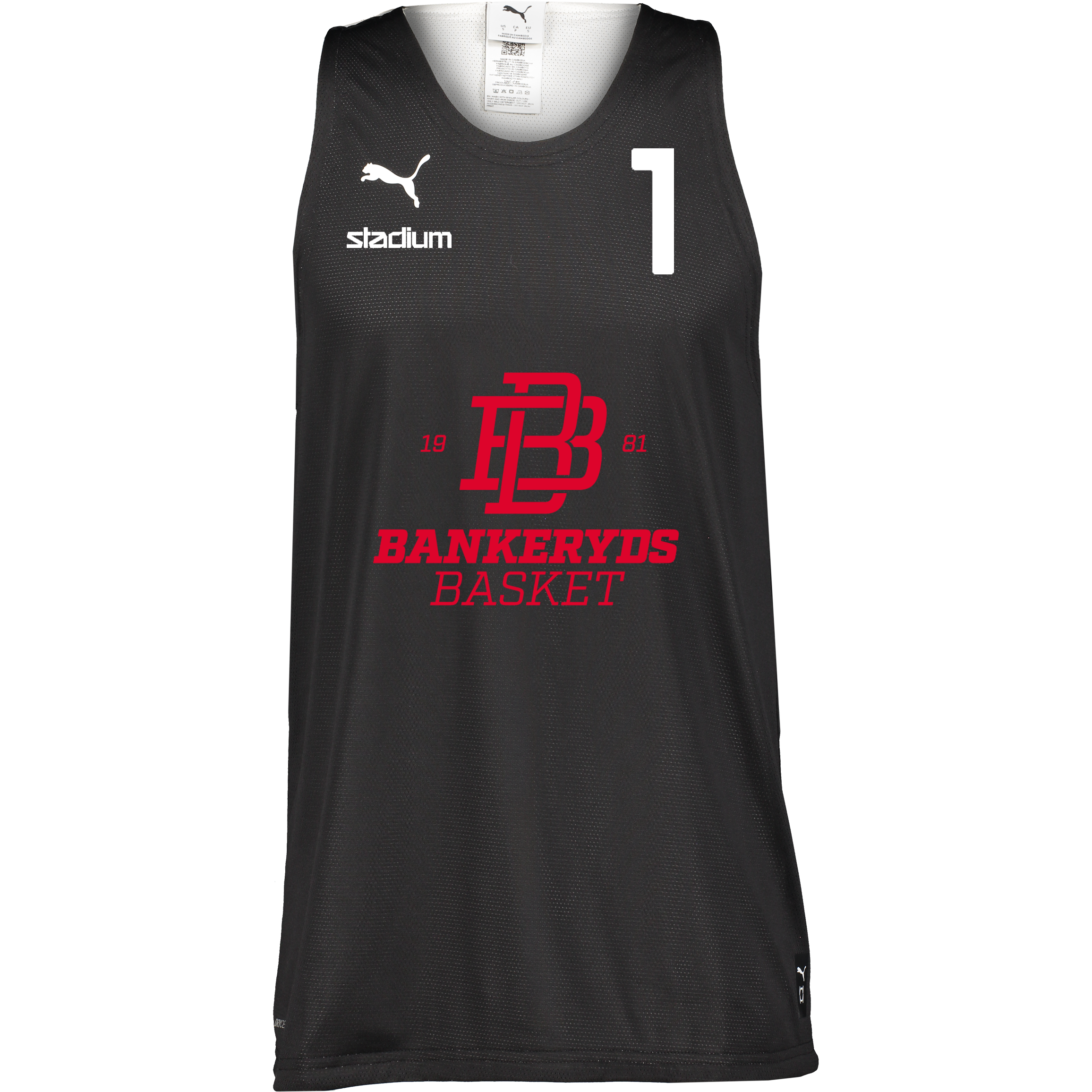 PUMA, TEAMJAWS REVERSIBLE JERSEY JR