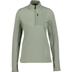 Structured Quarter Zip, Tekninen paita, Naisten - Sage Mist Standard Small1x1