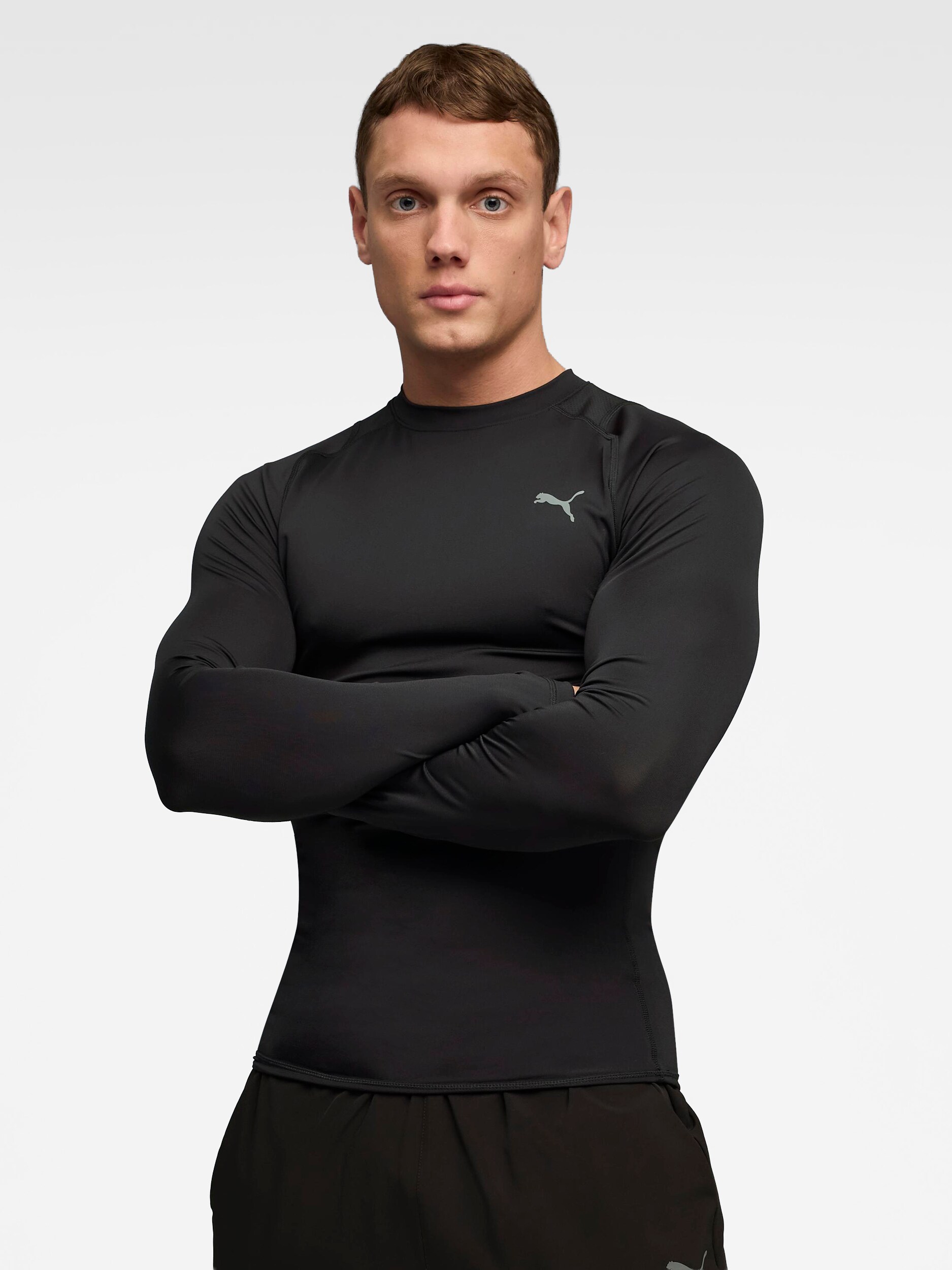 
PUMA, 
M PWRMODE BASE LAYER LS, 
Detail 1
