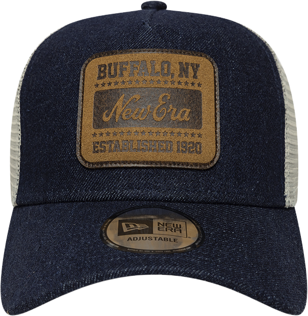 NEW ERA, NE PATCH DENIM TRUCKER