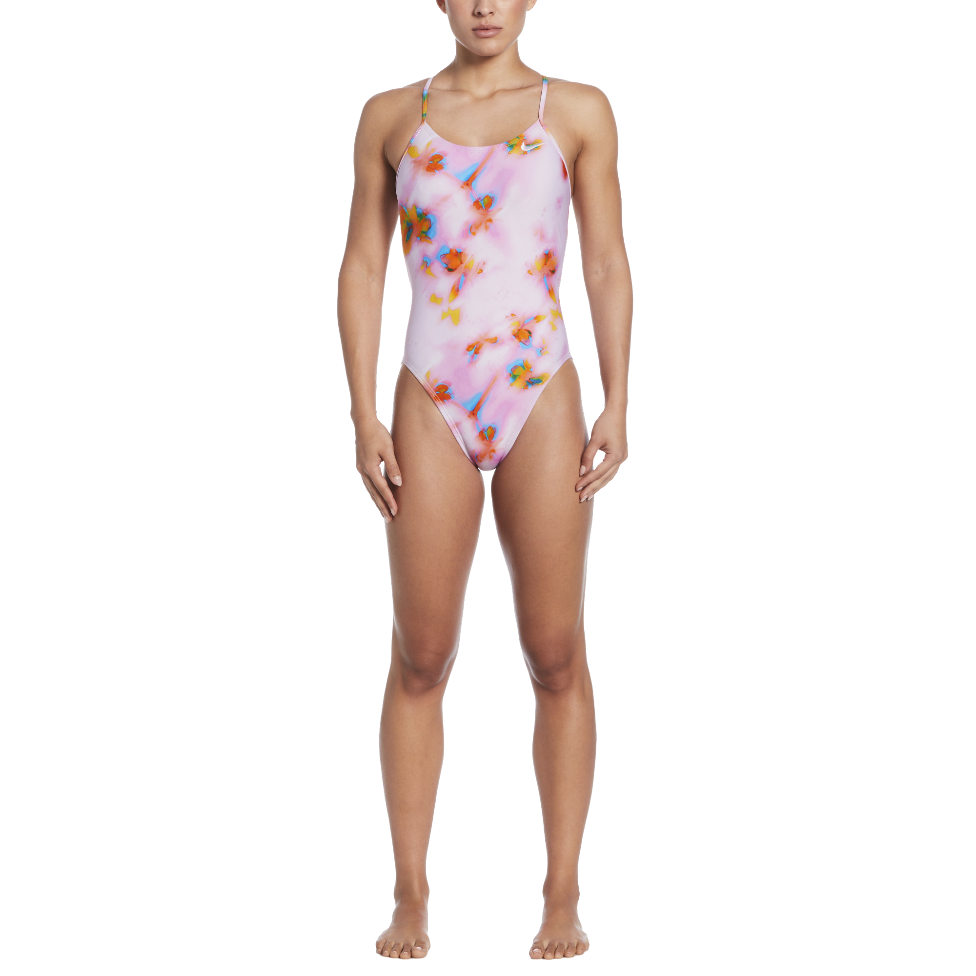NIKE, W Hydrastrong Multi Print Cutout One Piece