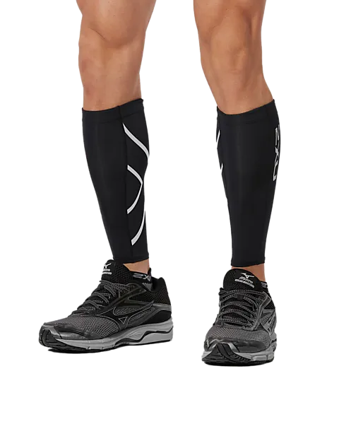 319421101101 2XU Compression Calf Guards 319421101101 2XU Compression Calf Guards Model01 Detail