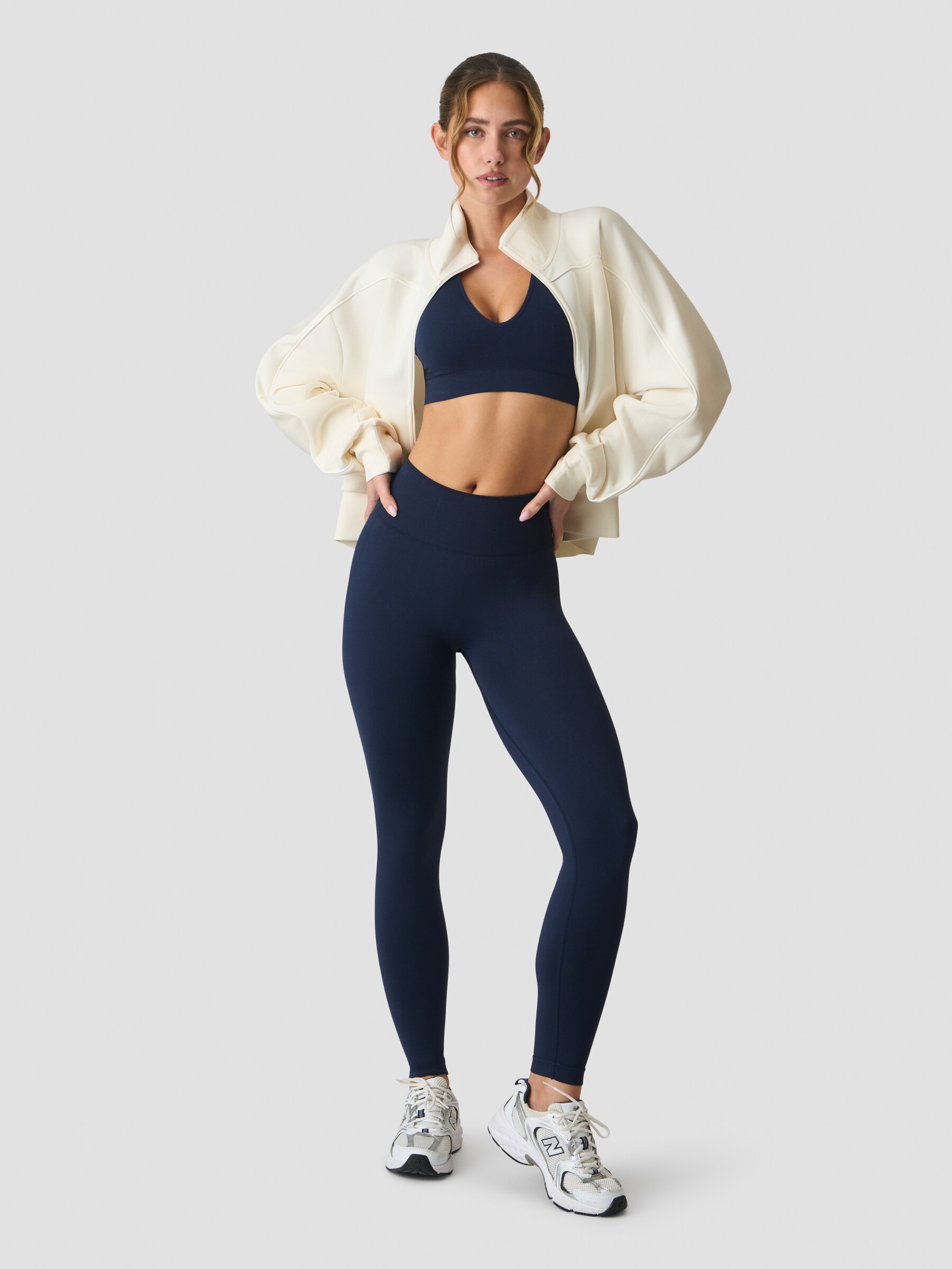 ICANIWILL, W CONTRAST REGULAR ZIP JKT