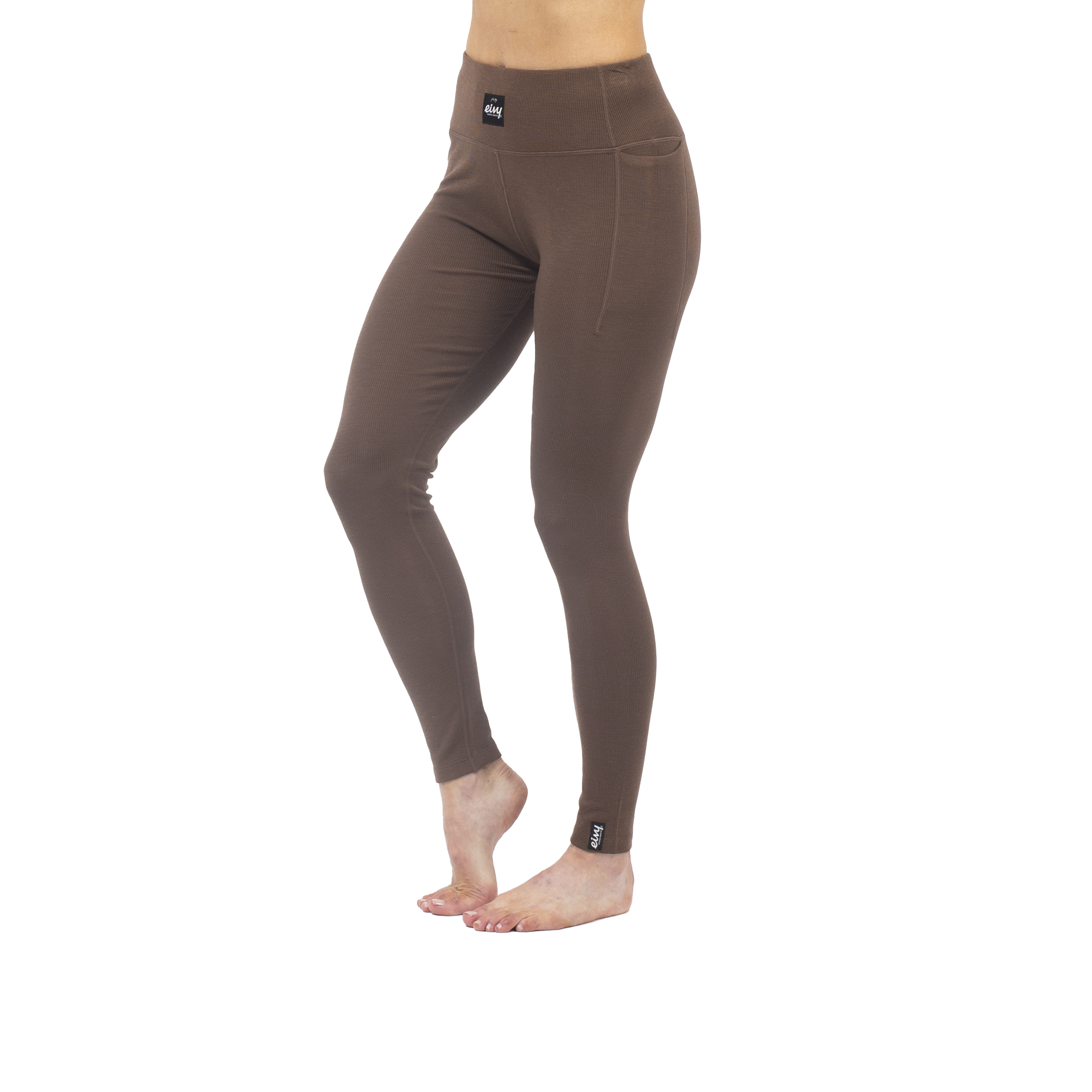 EIVY, W Pocket Merino Wool Rib Tights