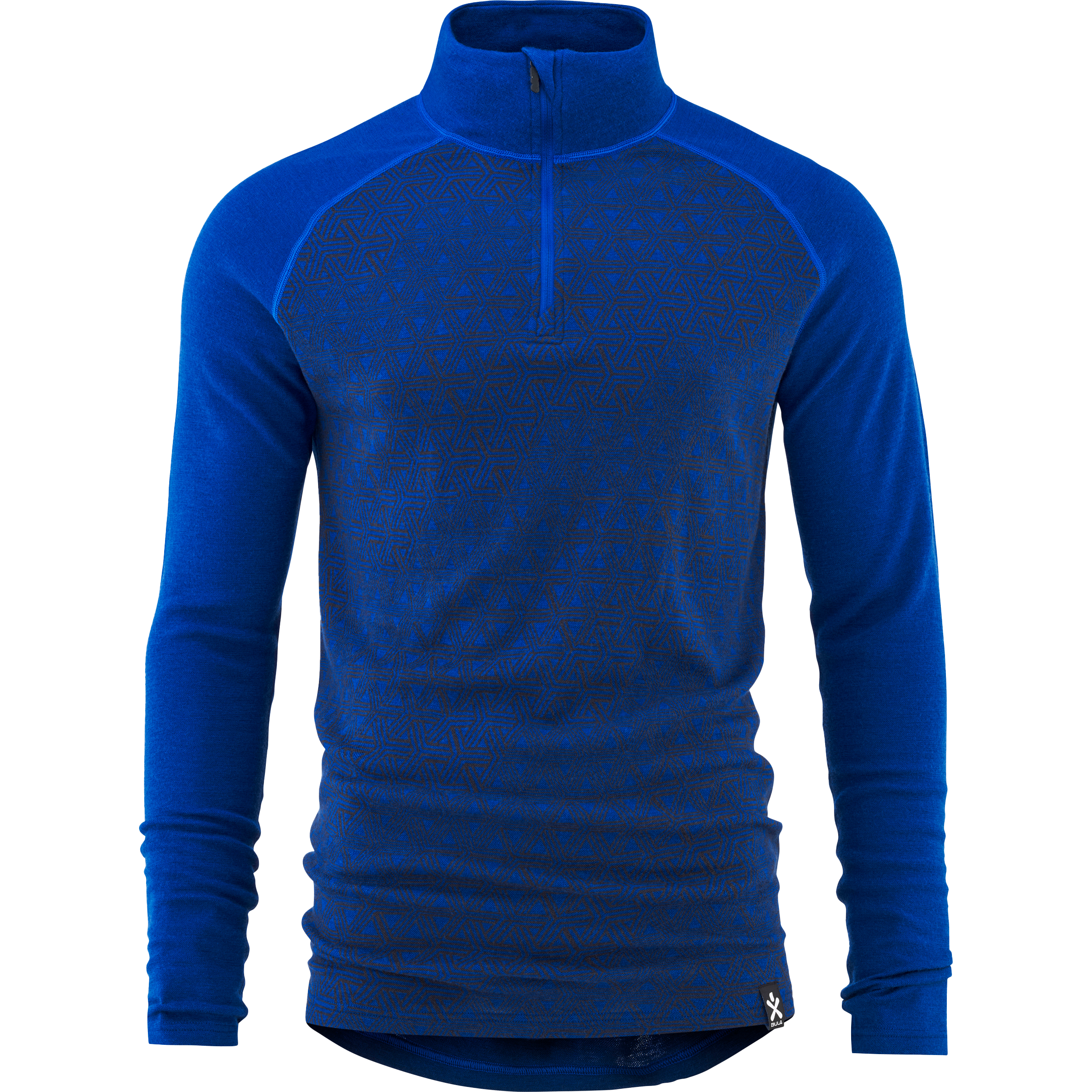 BULA, Geo Merino Wool Halfzip