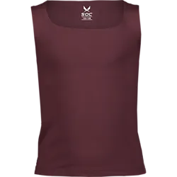 J Soft Square Singlet - Dk Plum Standard Small1x1