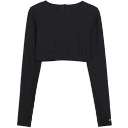 Open Back Long Sleeve - Black Standard Small1x1