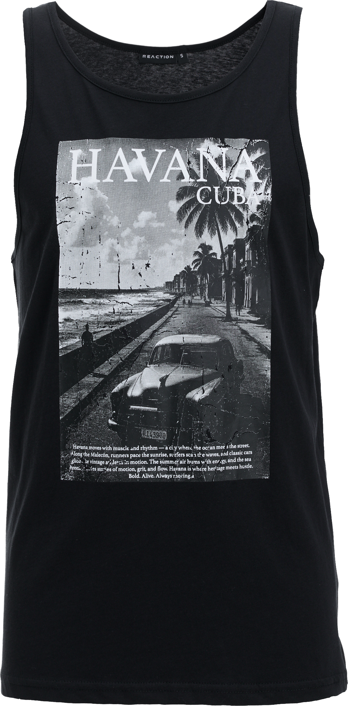 
REACTION, 
So Summer Tank M, 
Detail 1
