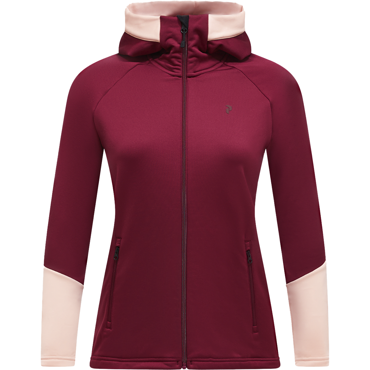 
PEAK PERFORMANCE, 
W Rider Essentials Zip Hood, 
Detail 1
