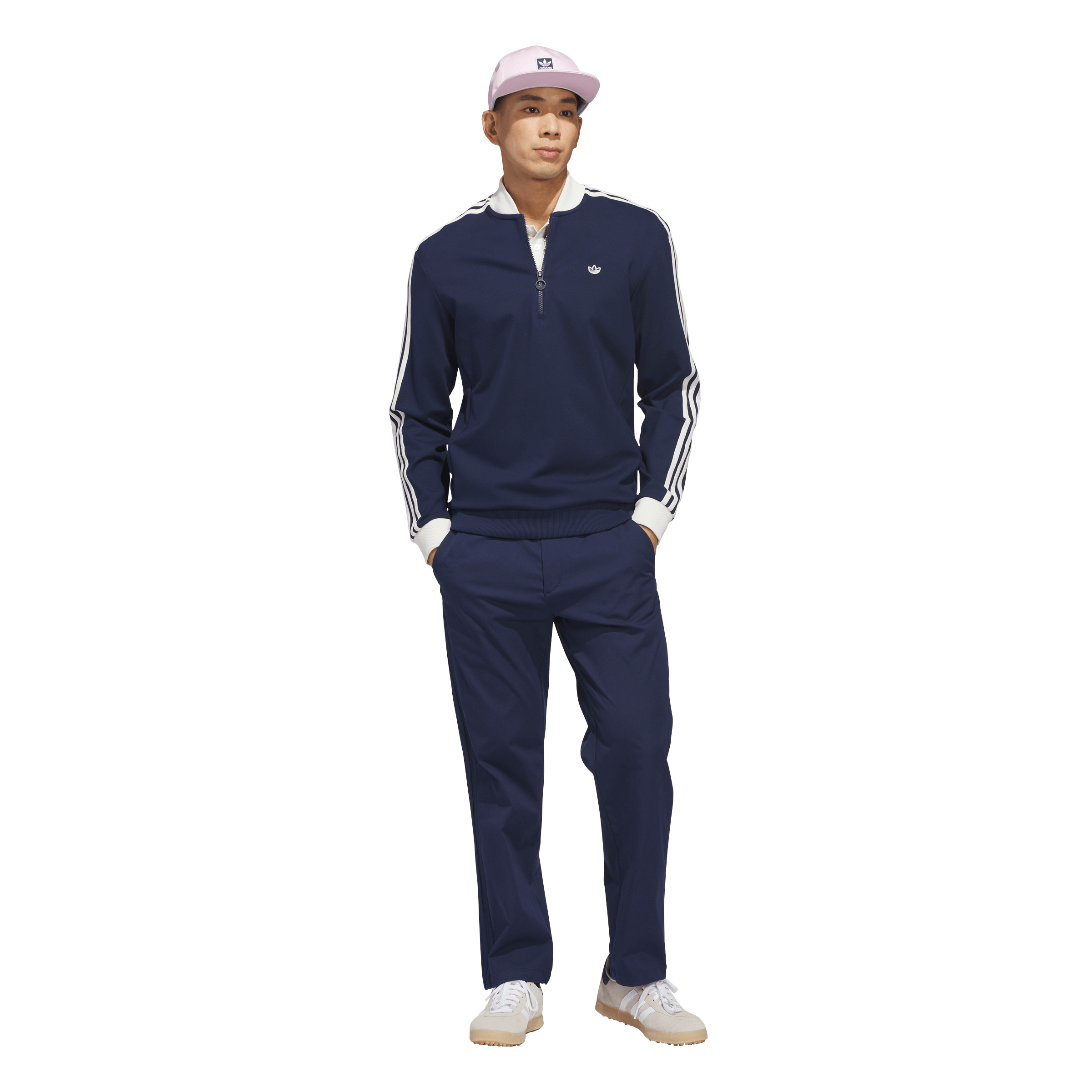 ADIDAS ORIGINALS, M F 3 STR 1/4 ZIP