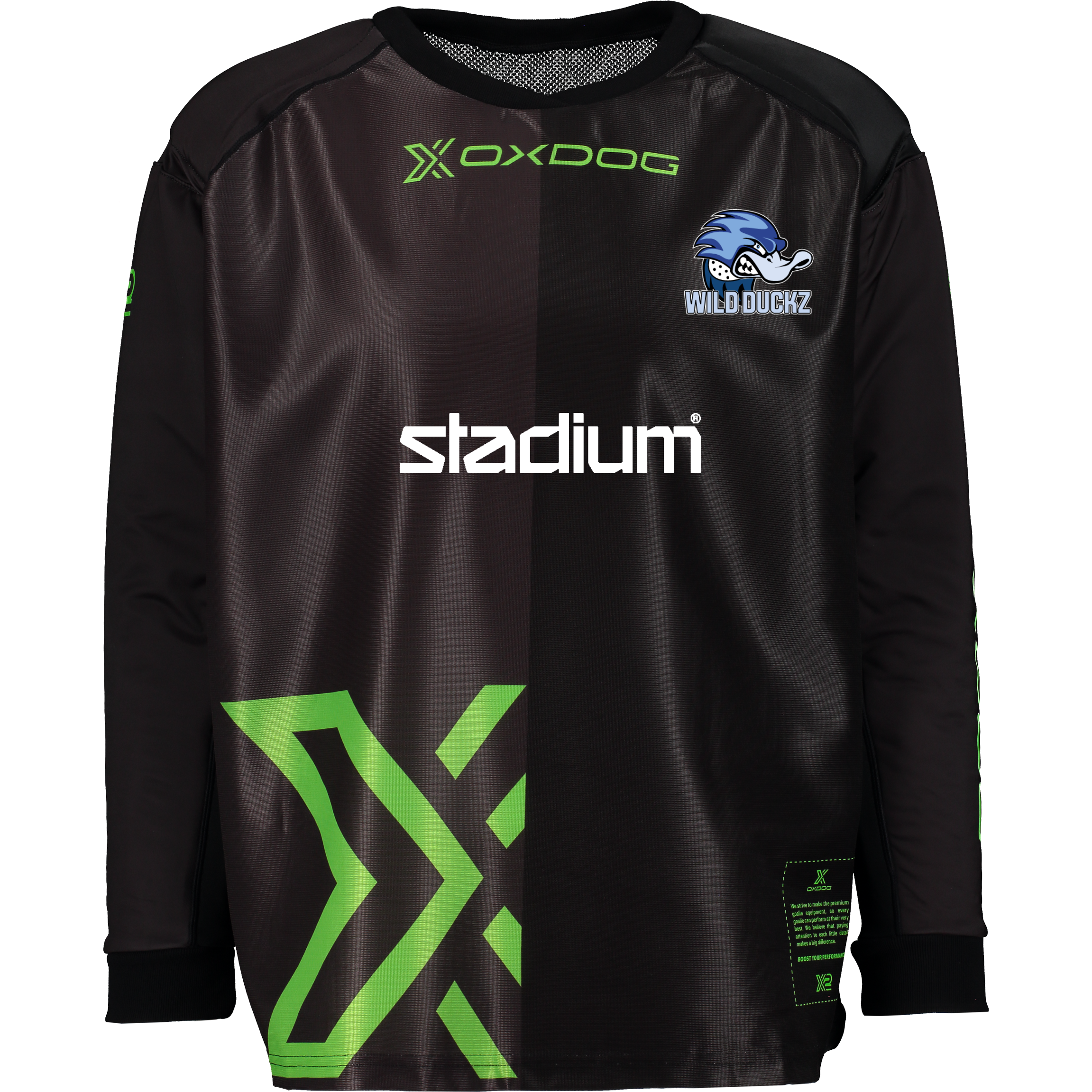 
OXDOG, 
X2 Padded Goalie Shirt Sr, 
Detail 1
