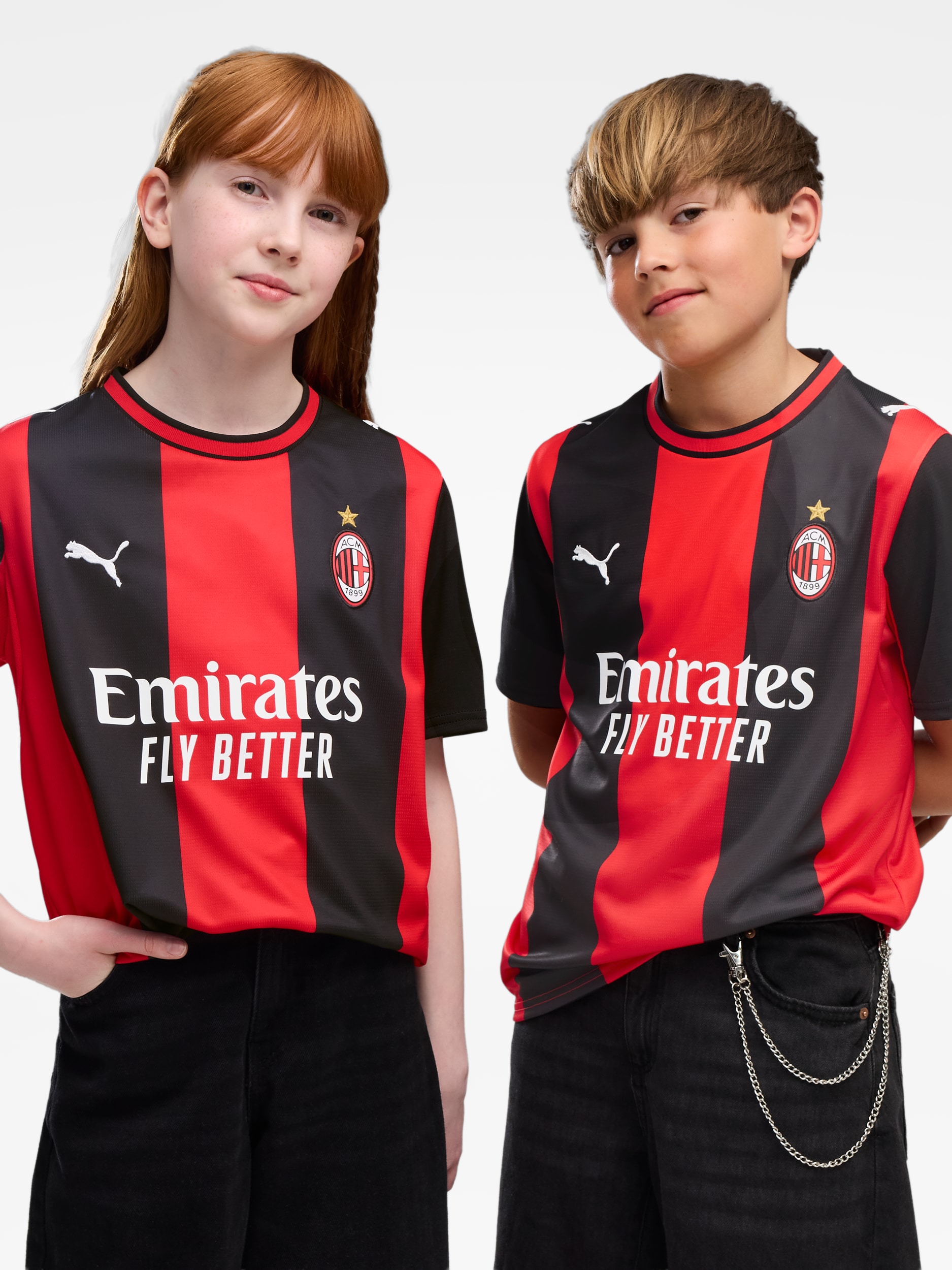 
PUMA, 
ACM HOME JERSEY REPLICA JR, 
Detail 1
