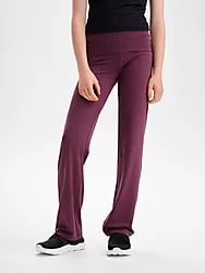 J Soft Fold Flare Pant - MAUVE VINE Model01 Small1x1