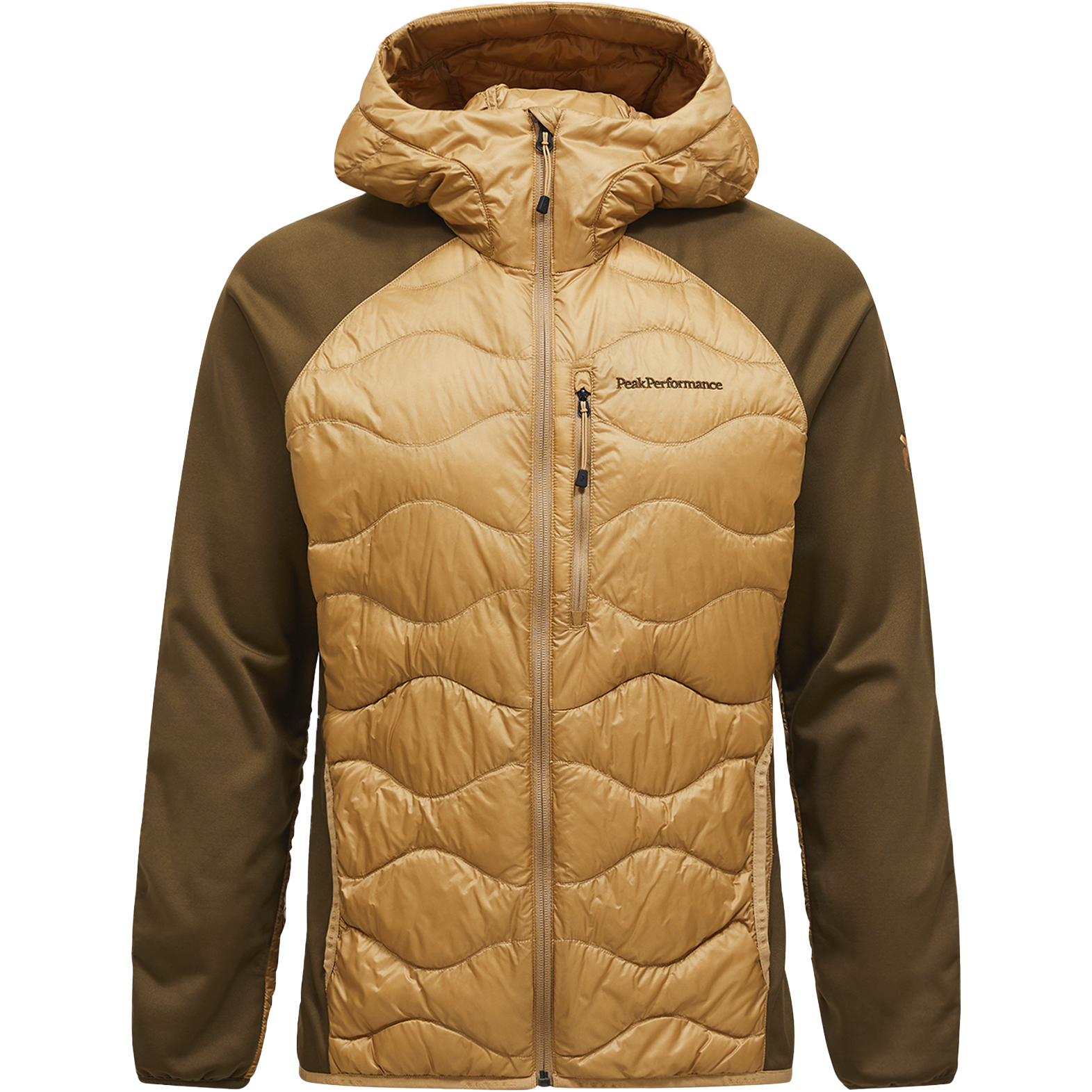 
PEAK PERFORMANCE, 
M Helium Down Hybrid Hood, 
Detail 1
