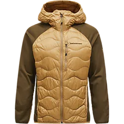 M Helium Down Hybrid Hood - Sierra Sand Standard Small1x1