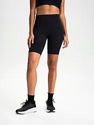 W SOFT FITNESS POCKET SHORTS - BLACK Model01 Small1x1