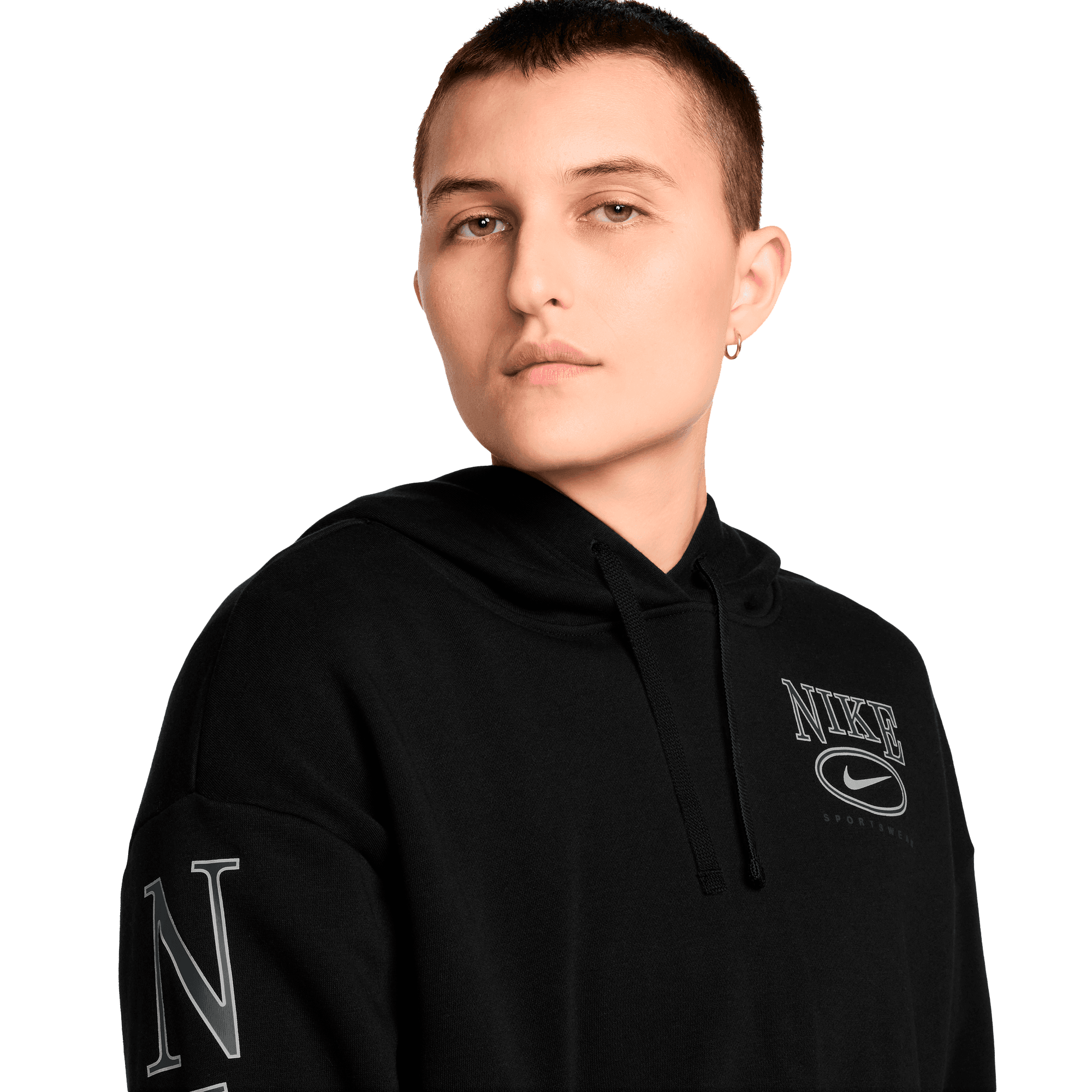 NIKE, W Flc Os Gx Crp Hoody