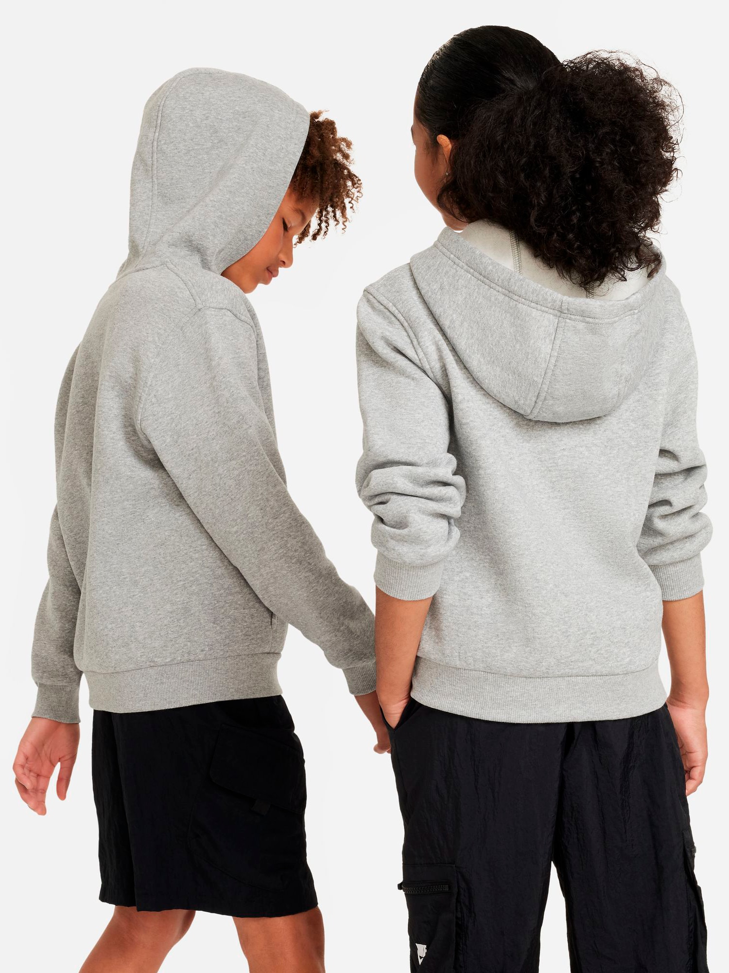 NIKE, K NSW CLUB FLC HD FZ LS LBR