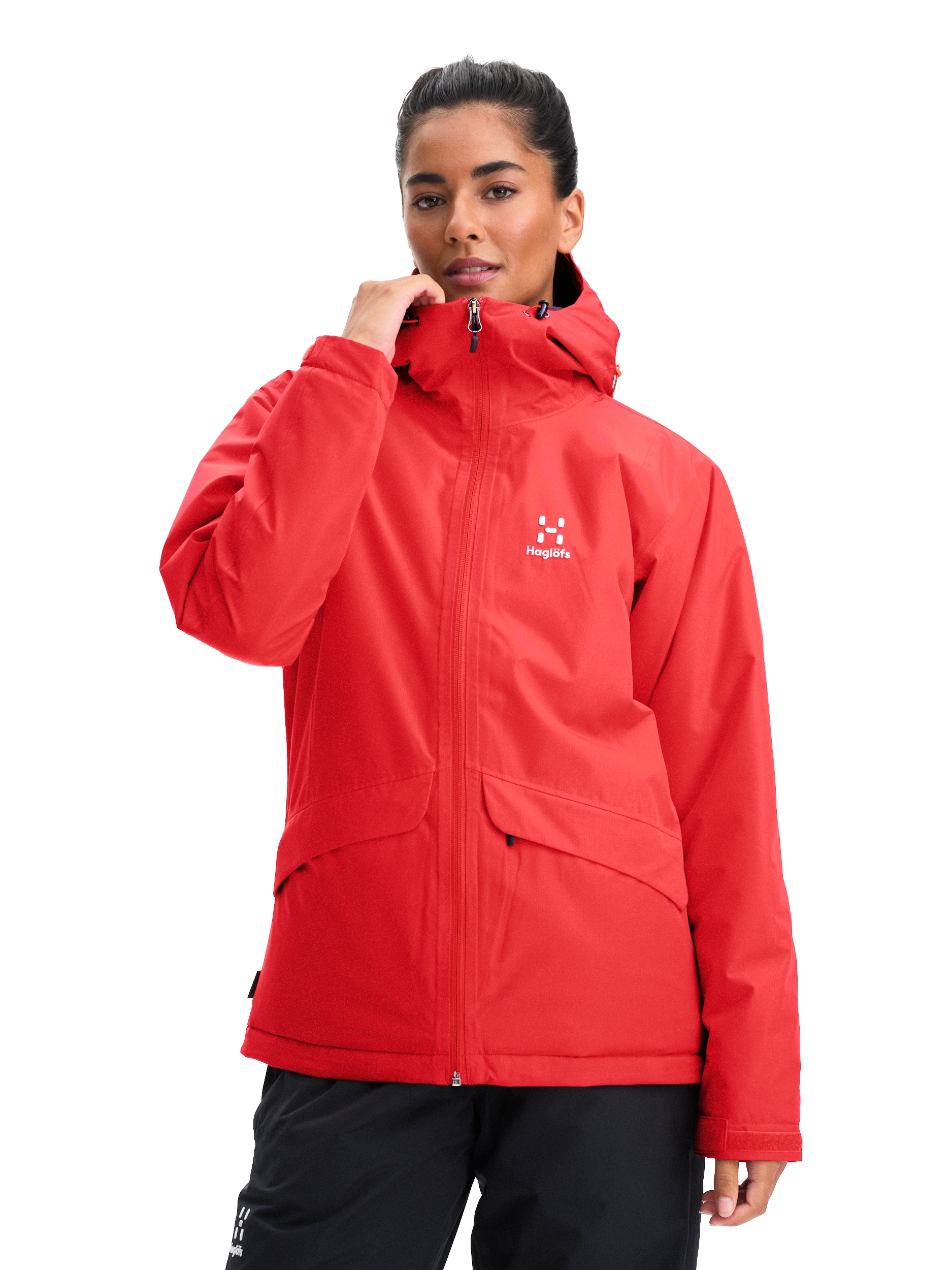 
HAGL&Ouml;FS, 
HUSK INSULATED JACKET WOMEN, 
Detail 1
