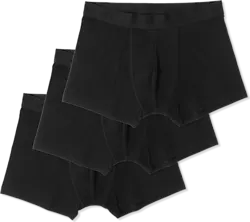 M 3 PACK BOXER BRIEF - BLACK Standard Small1x1