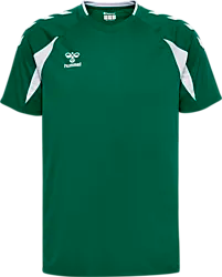 HMLCORE 2.0 JERSEY S/S - EVERGREEN/WHITE Standard Small1x1