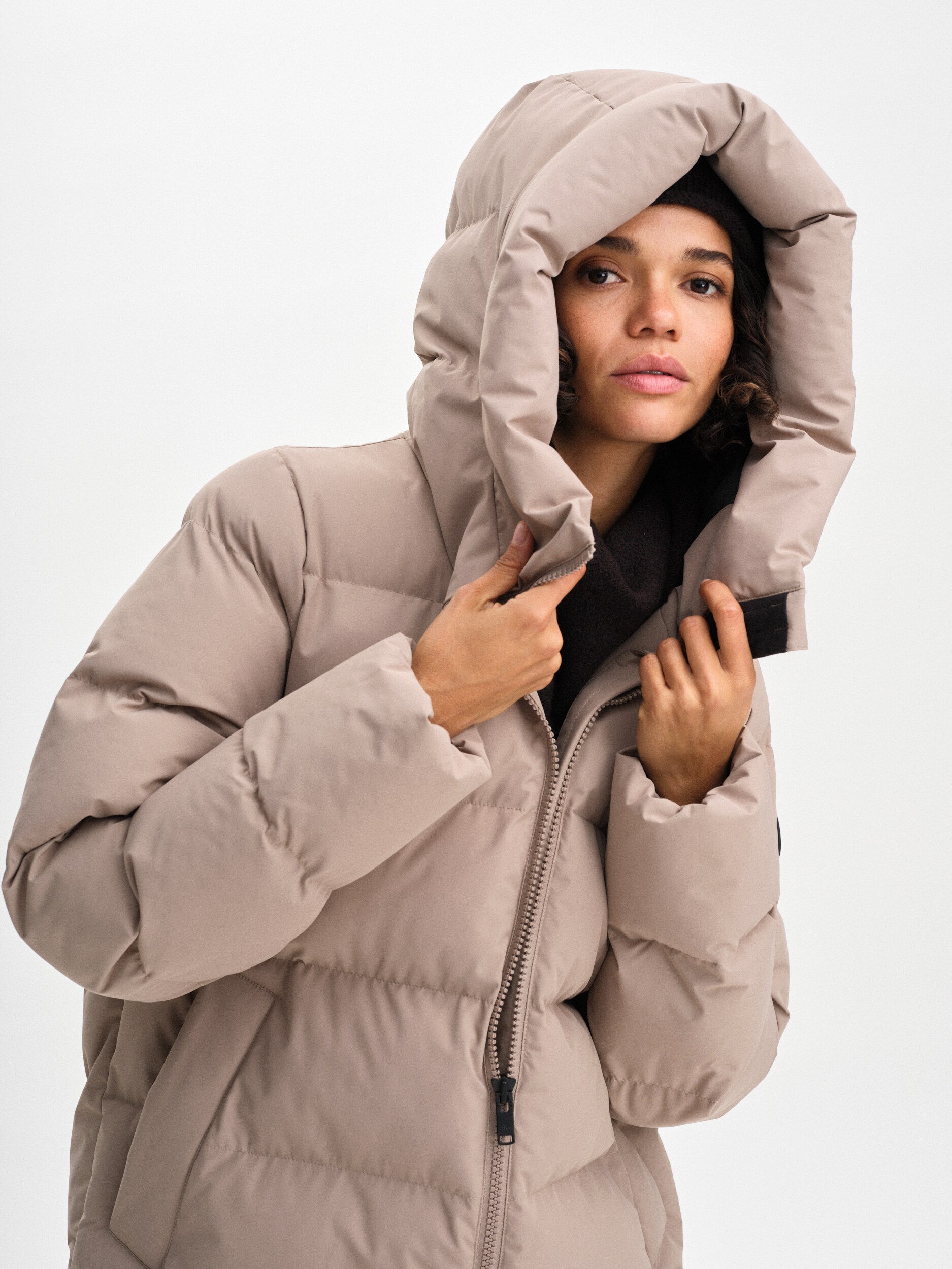 EVEREST, Juneau Coat, l&aring;ng vinterjacka, dam