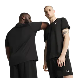 M Tad Essentials Solid Cat Tee - Puma Black Model01 Small1x1